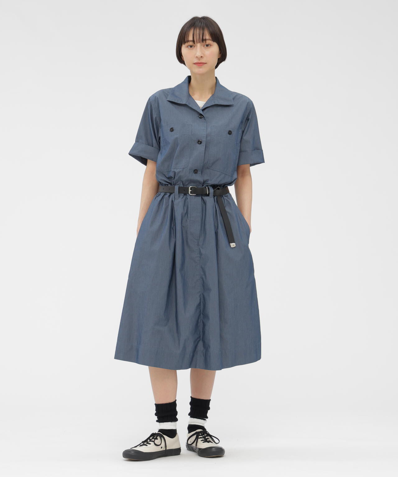 SUPERLIGHT COTTON NYLON DRESS