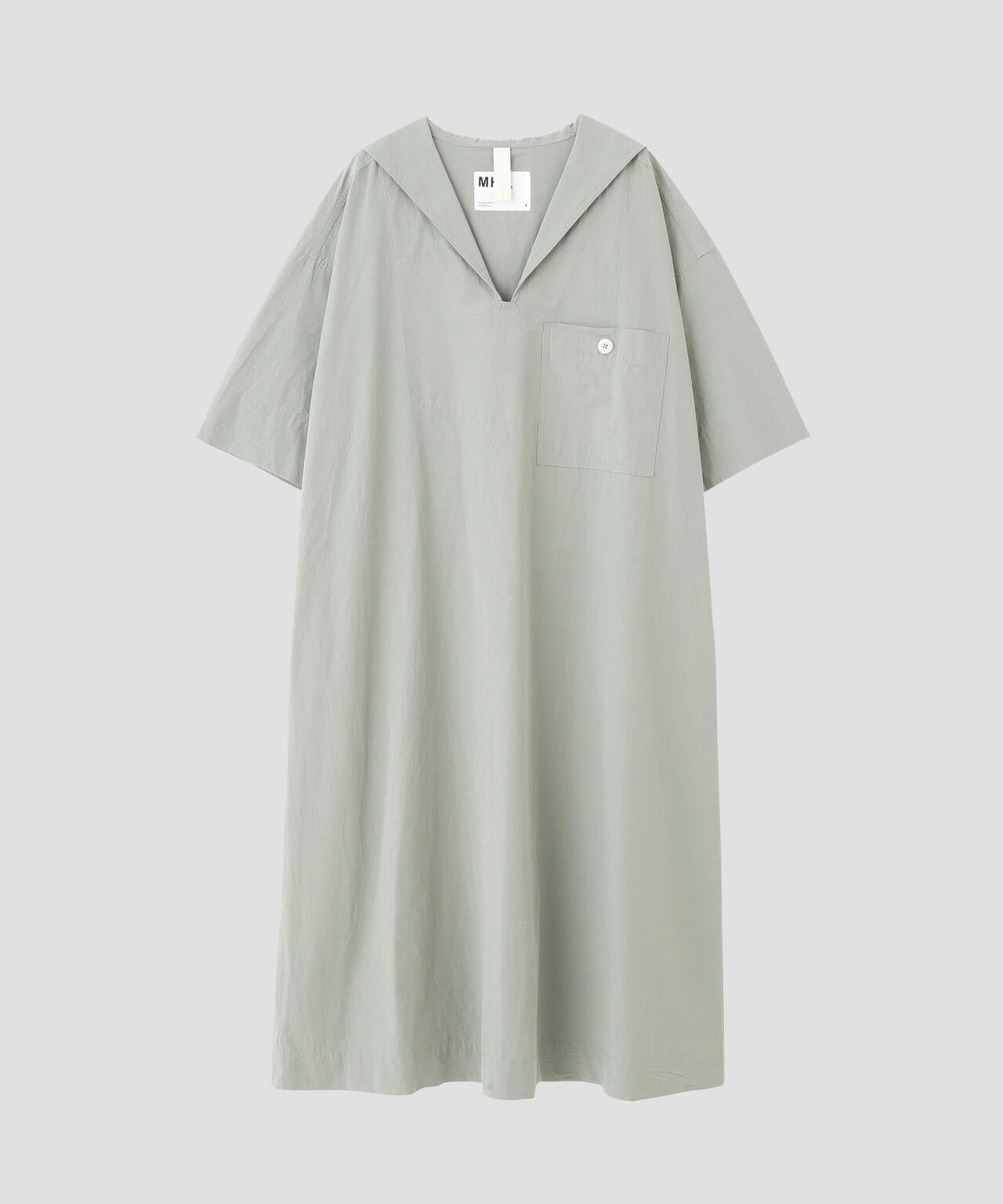 SANDED COTTON LINEN DRESS | MARGARET HOWELL（マーガレット