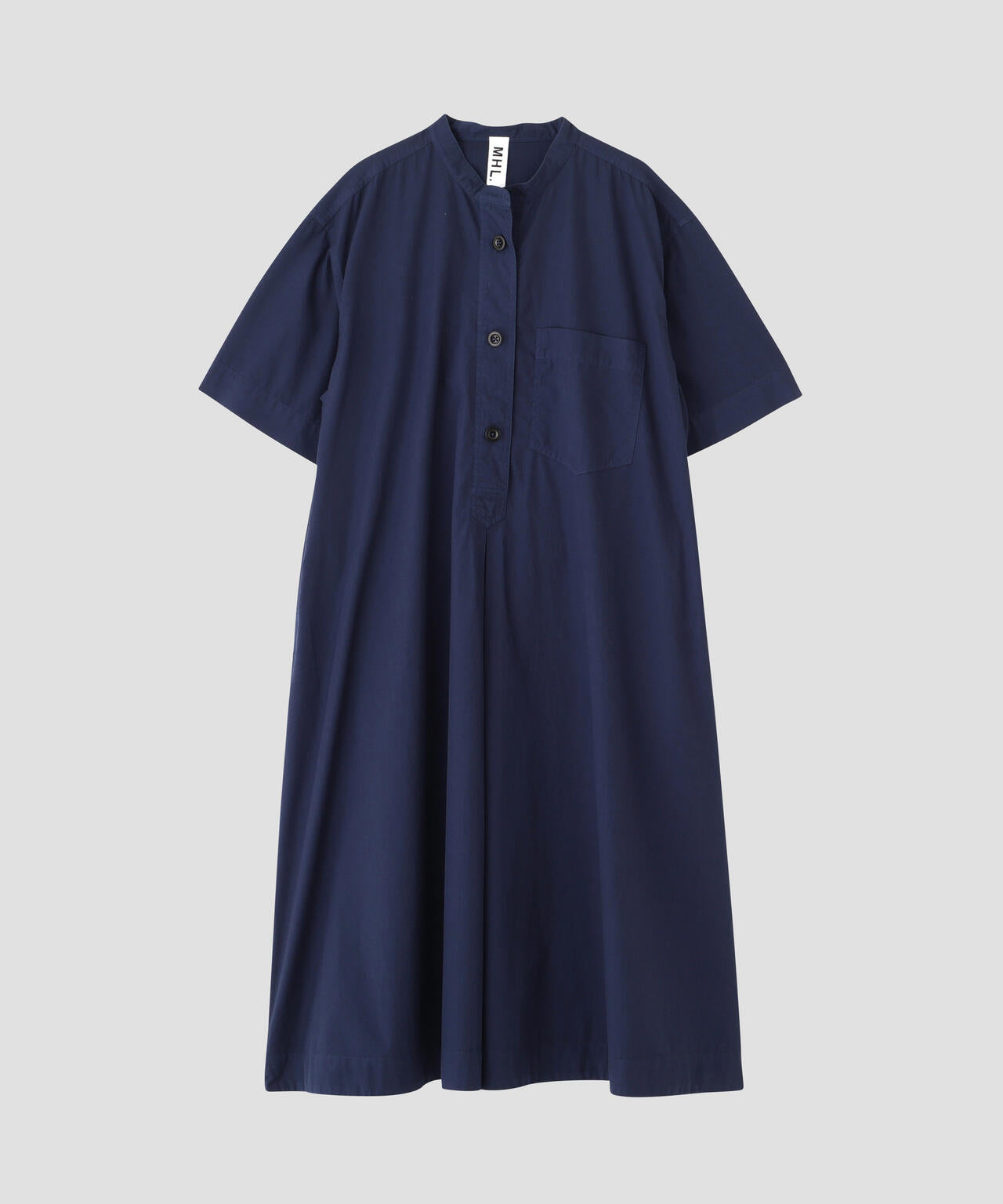 GARMENT DYED COTTON POPLIN DRESS | MARGARET HOWELL（マーガレット