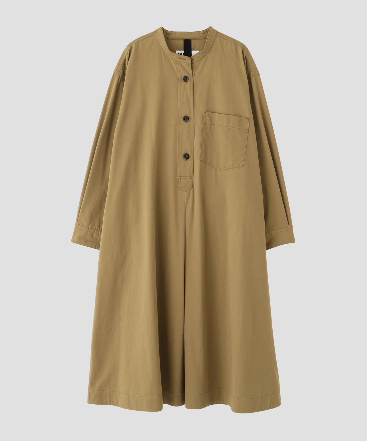 BRUSHED SOFT COTTON TWILL DRESS | MARGARET HOWELL（マーガレット