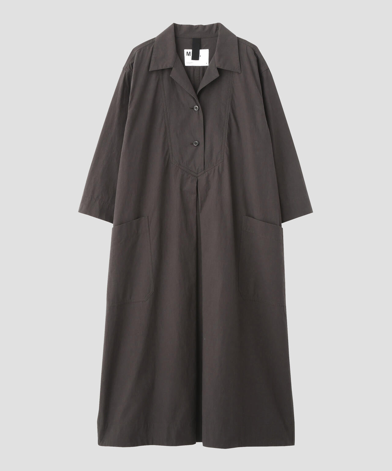 MHL. WASHED COTTON POPLIN (Sサイズ) Margaret Howell MHL Overall Shirt Washed Cotton Poplin Mineral