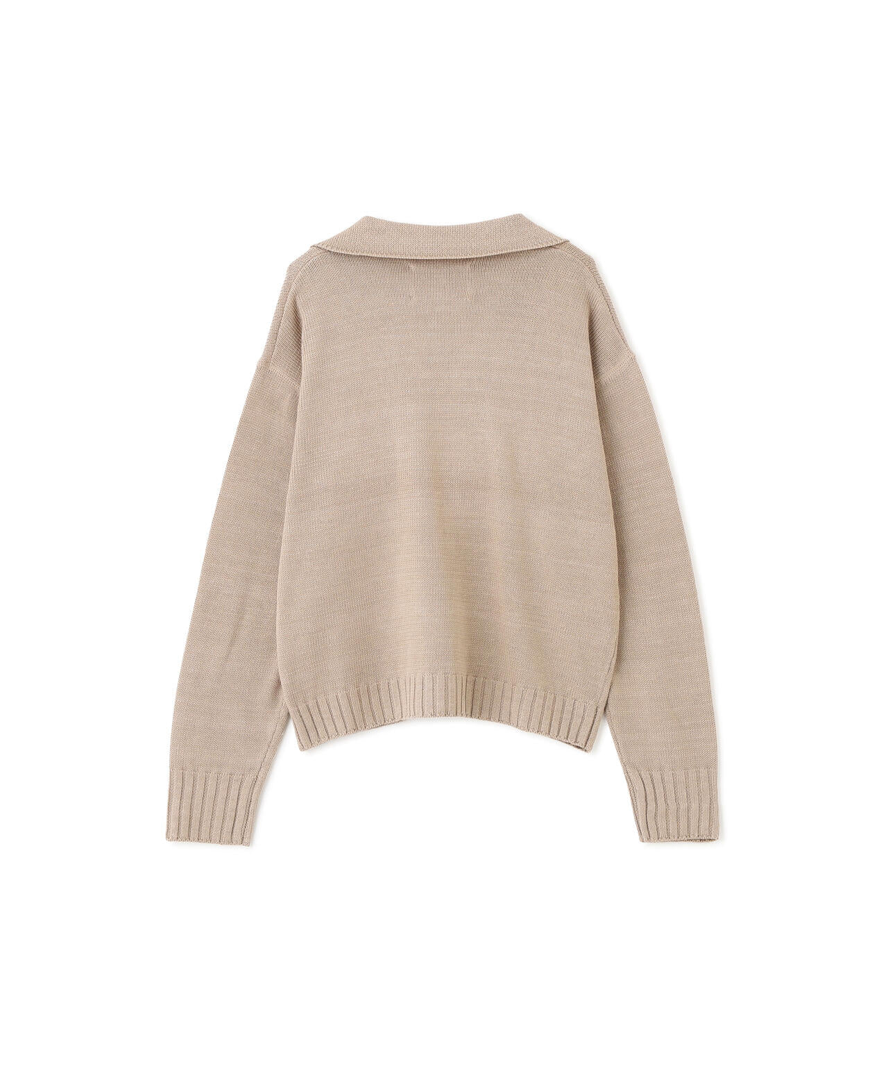 CONTRAST COTTON LINEN KNITWEAR