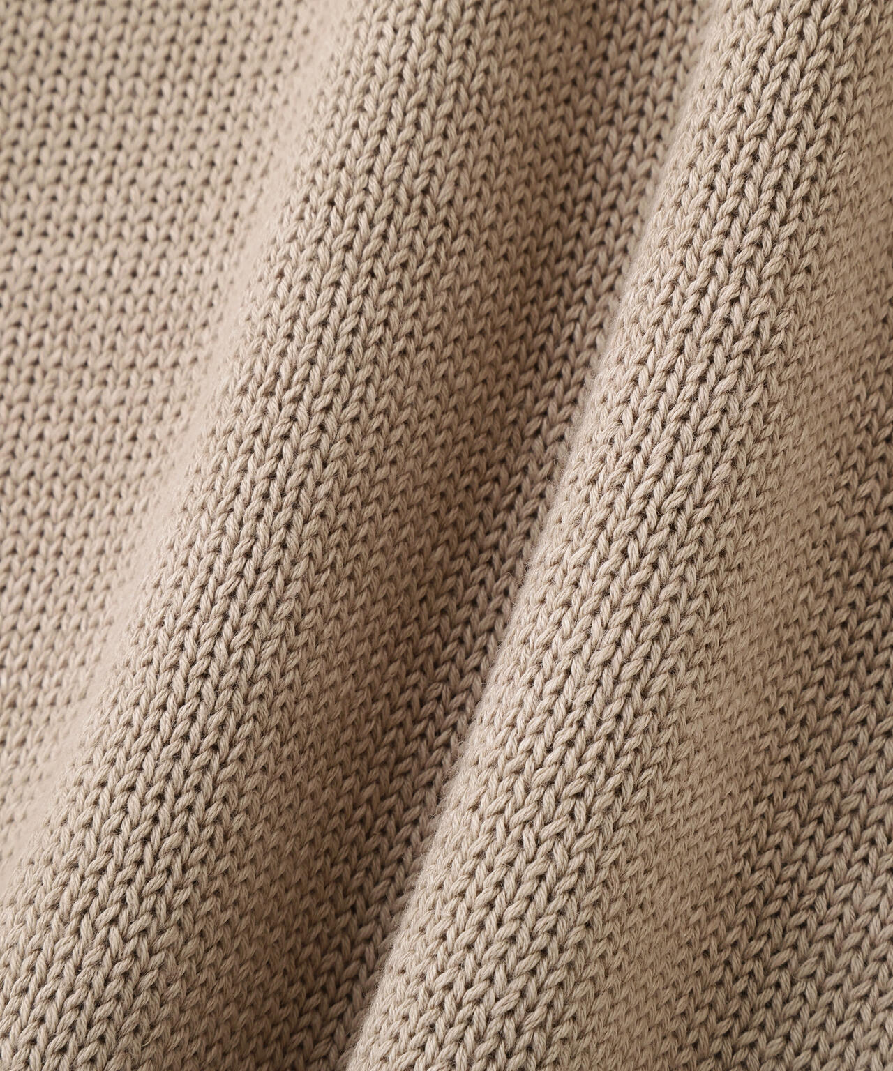 CONTRAST COTTON LINEN KNITWEAR