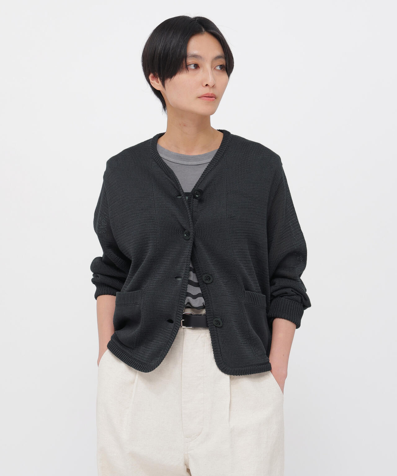 COATED COTTON KNITWEAR | MARGARET HOWELL（マーガレット・ハウエル
