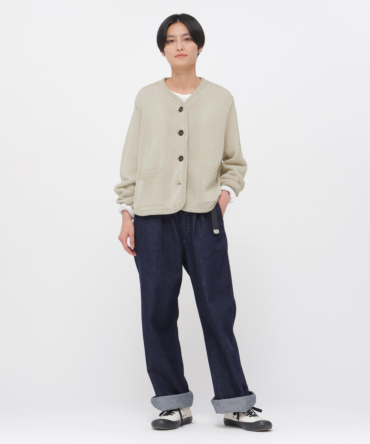 COATED COTTON KNITWEAR | MARGARET HOWELL（マーガレット・ハウエル