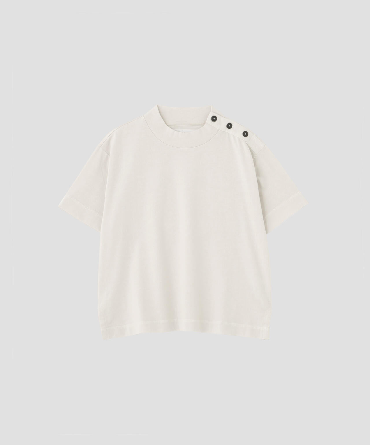 GARMENT DYED TOUGH COTTON LINEN JERSEY TOP | MARGARET HOWELL GARMENT DYED TOUGH COTTON LINEN JERSEY TOP | MARGARET HOWELL