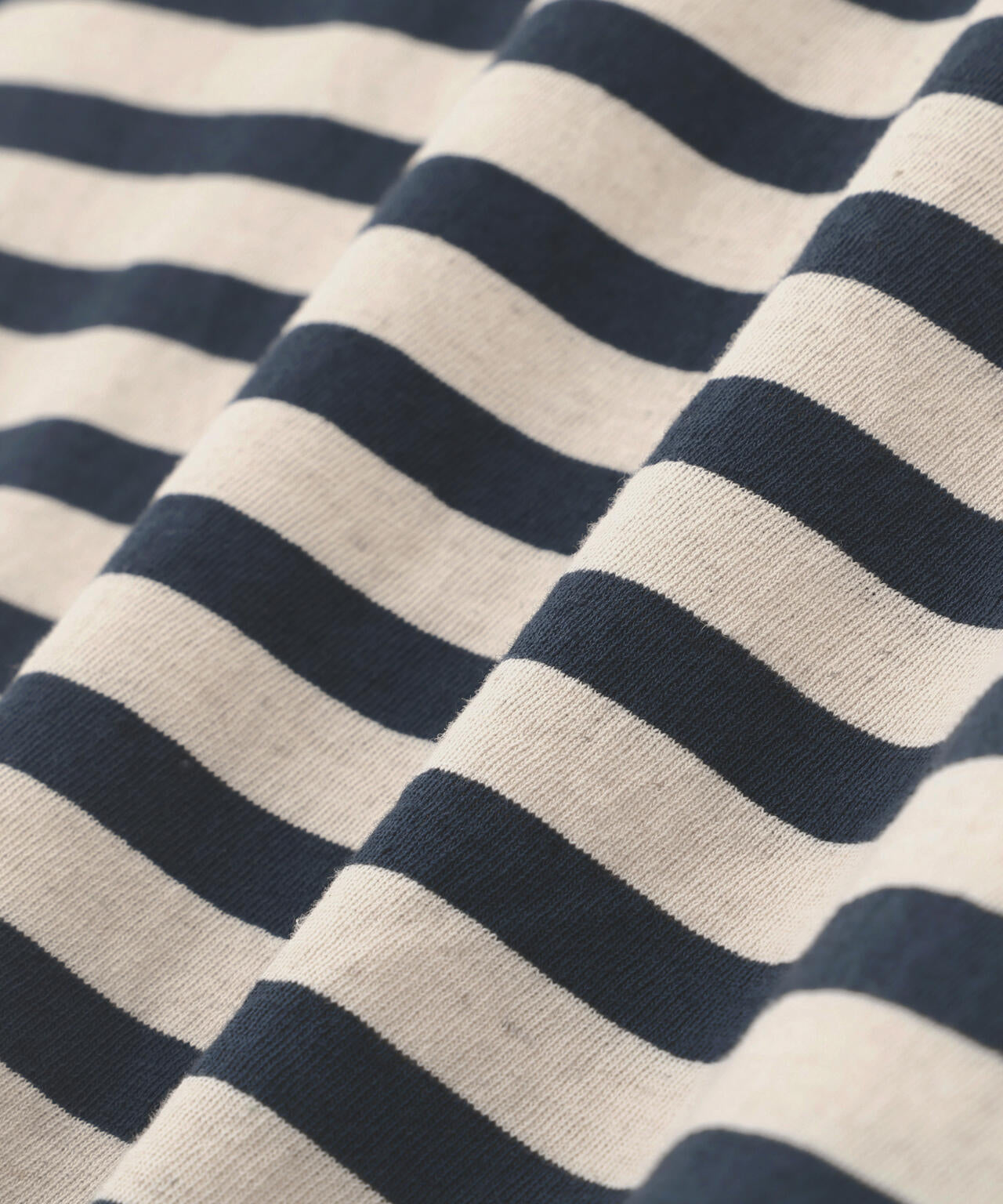 COTTON LINEN STRIPE JERSEY TOP | MARGARET HOWELL（マーガレット