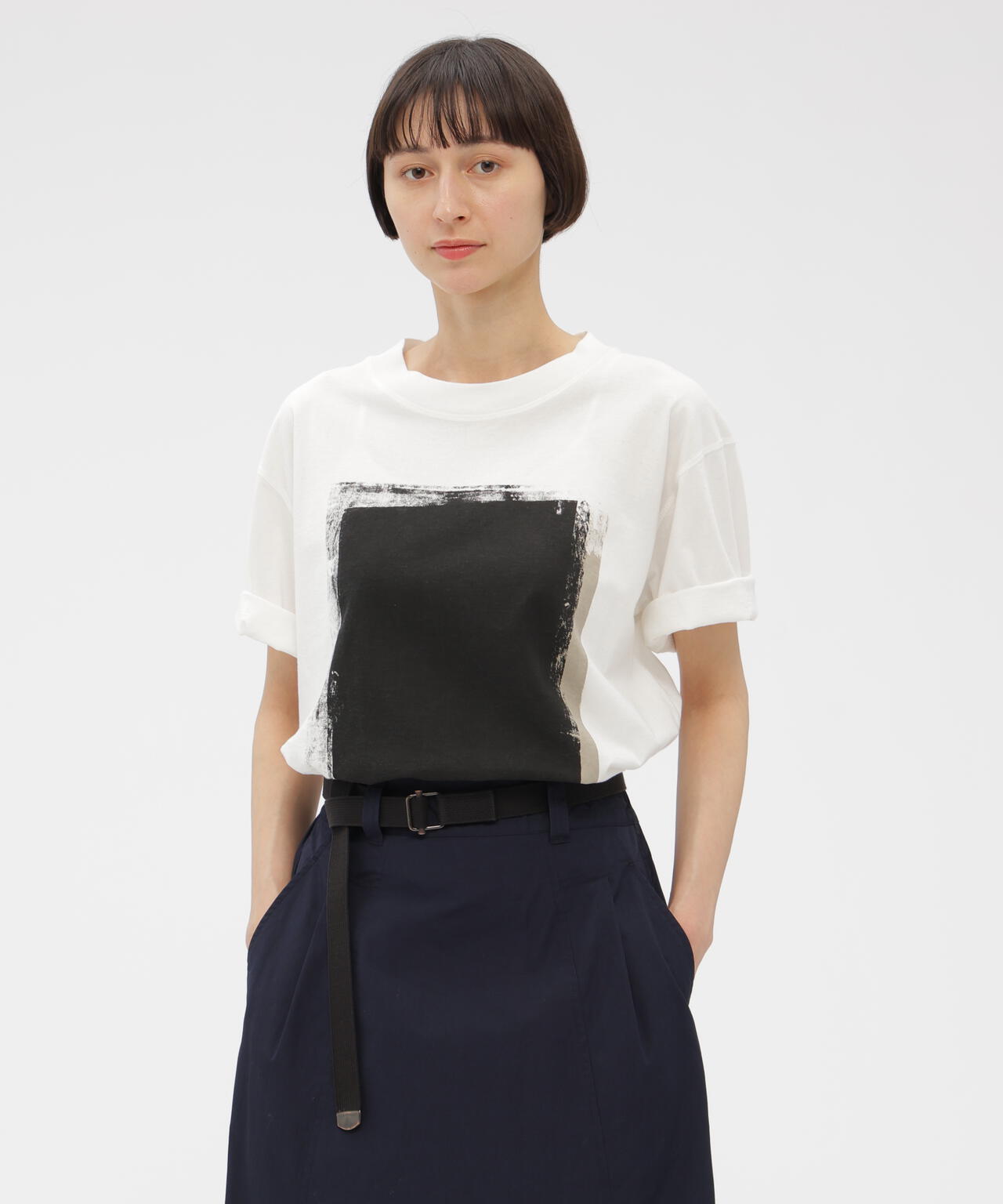 LIGHT COTTON JERSEY TOP | MARGARET HOWELL（マーガレット・ハウエル