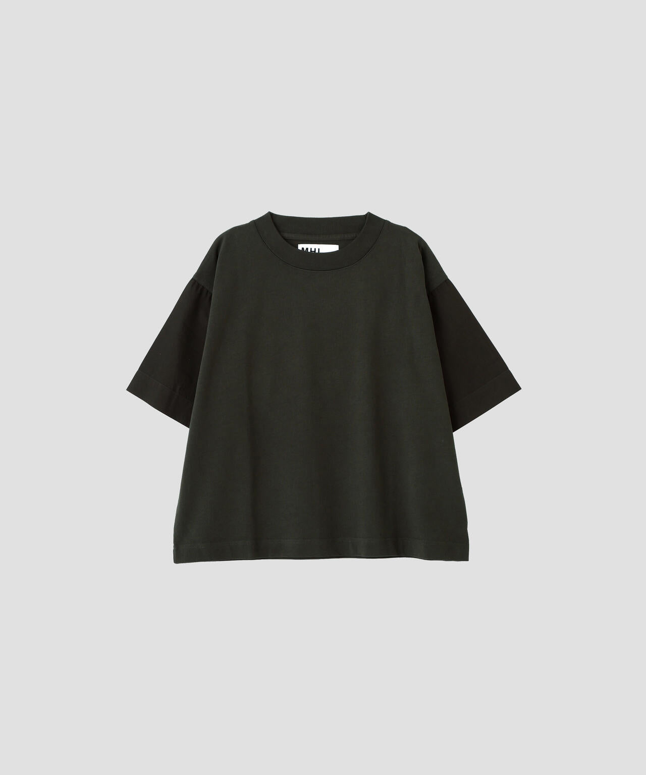 GARMENT DYE COTTON JERSEY TOP