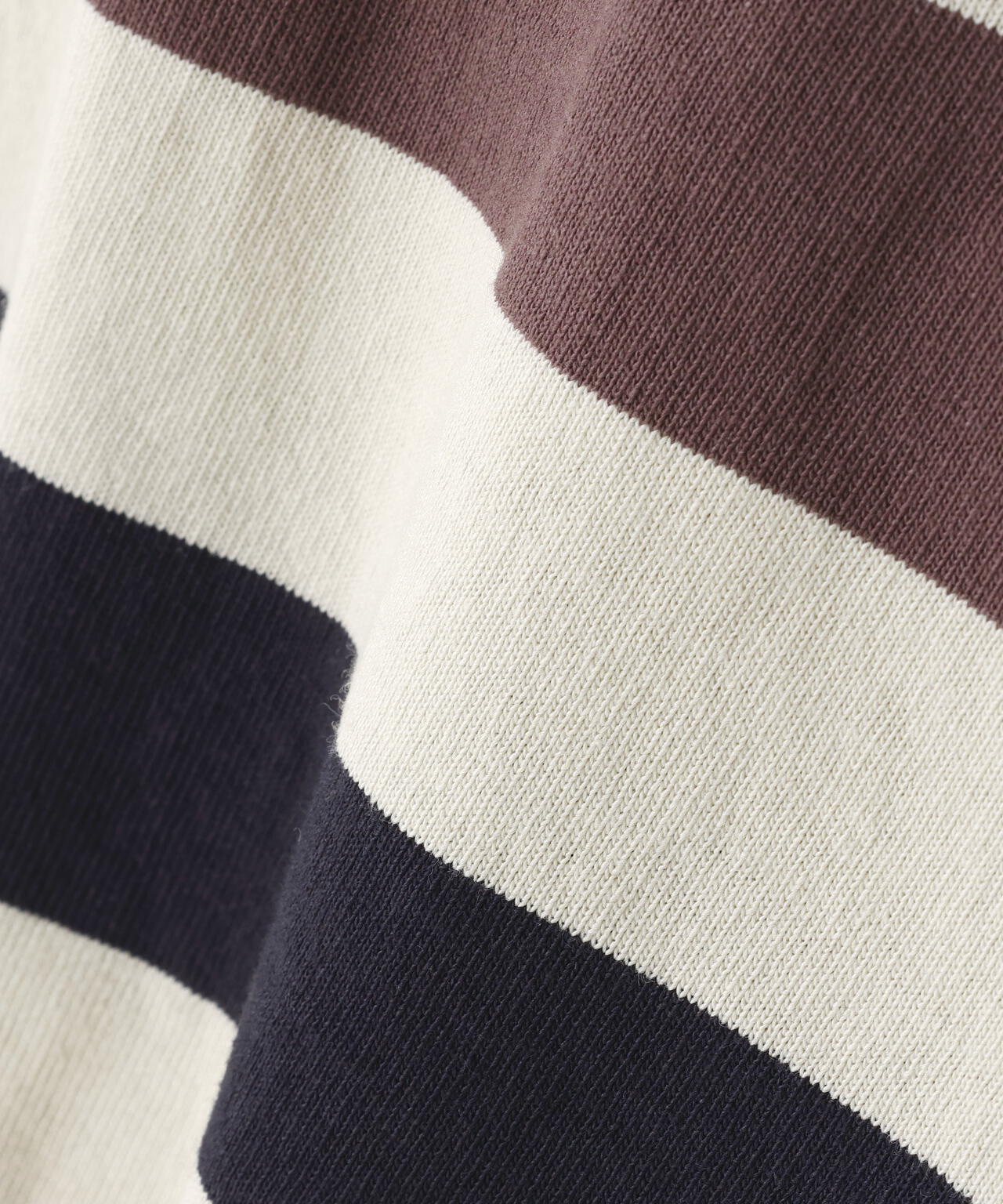 THREE COLOUR BLOCK STRIPE TOP