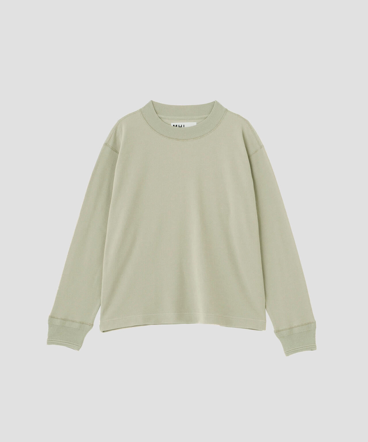 FINE COTTON RIB JERSEY TOP | MARGARET HOWELL（マーガレット