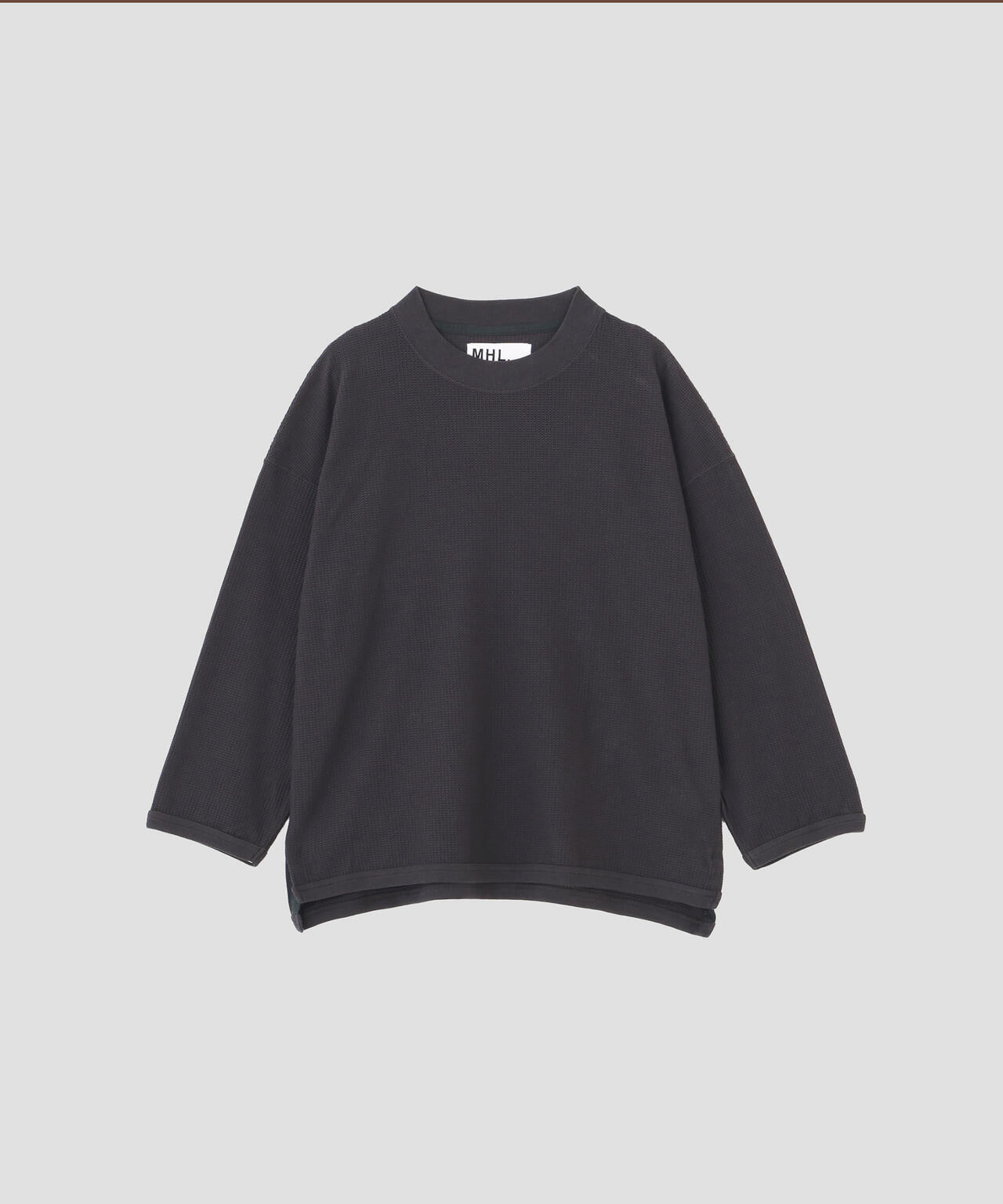 COTTON JERSEY MESH TOP | MARGARET HOWELL（マーガレット・ハウエル