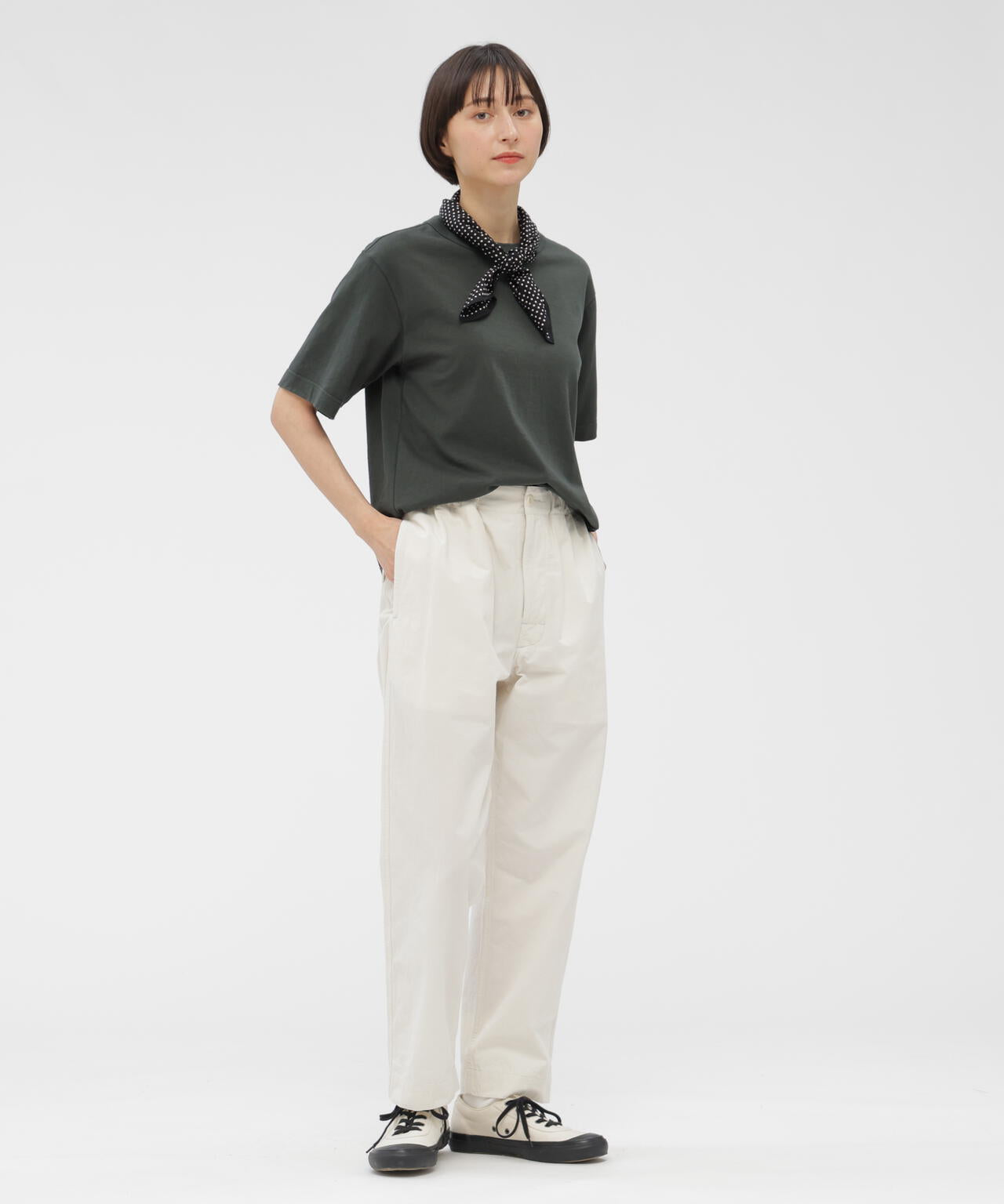 身長168cm　B76 W58 H86 着用サイズ：F