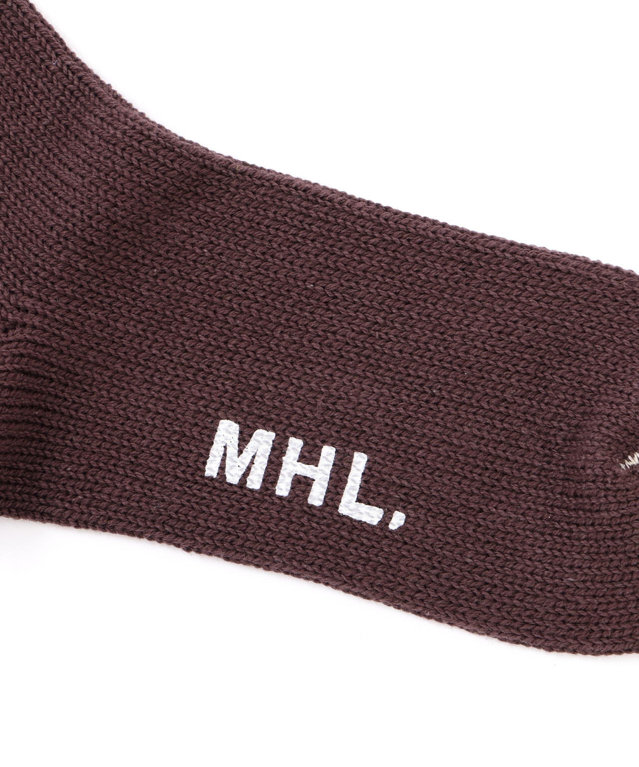 RECYCLED COTTON RIB SOCKS