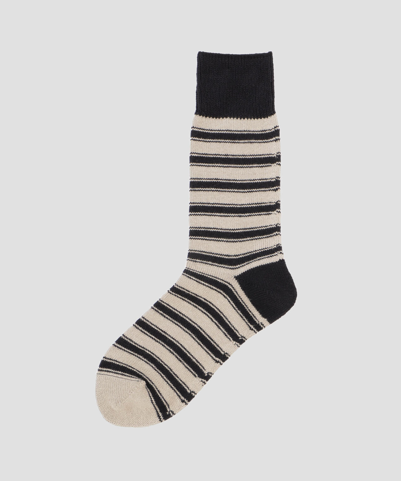 NARROW STRIPE COTTON SOCKS