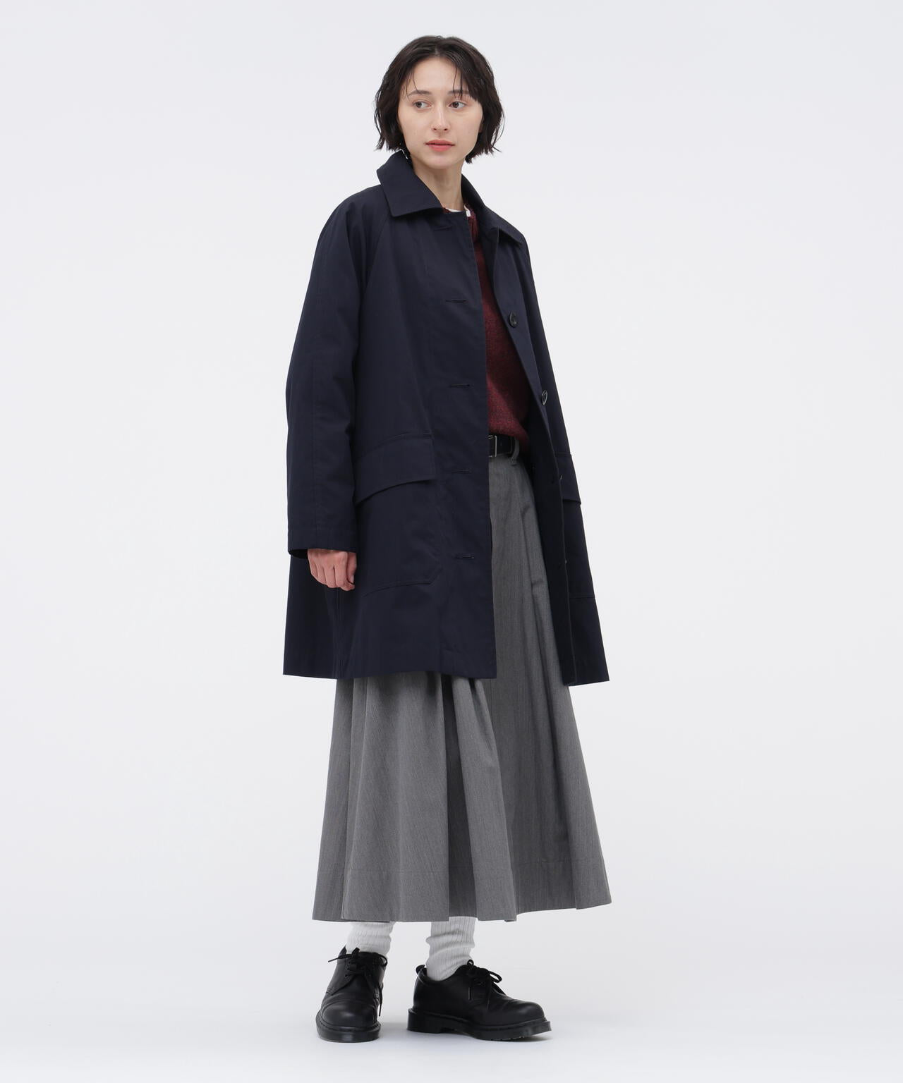 DRY COTTON NYLON OXFORD COAT | MARGARET HOWELL（マーガレット