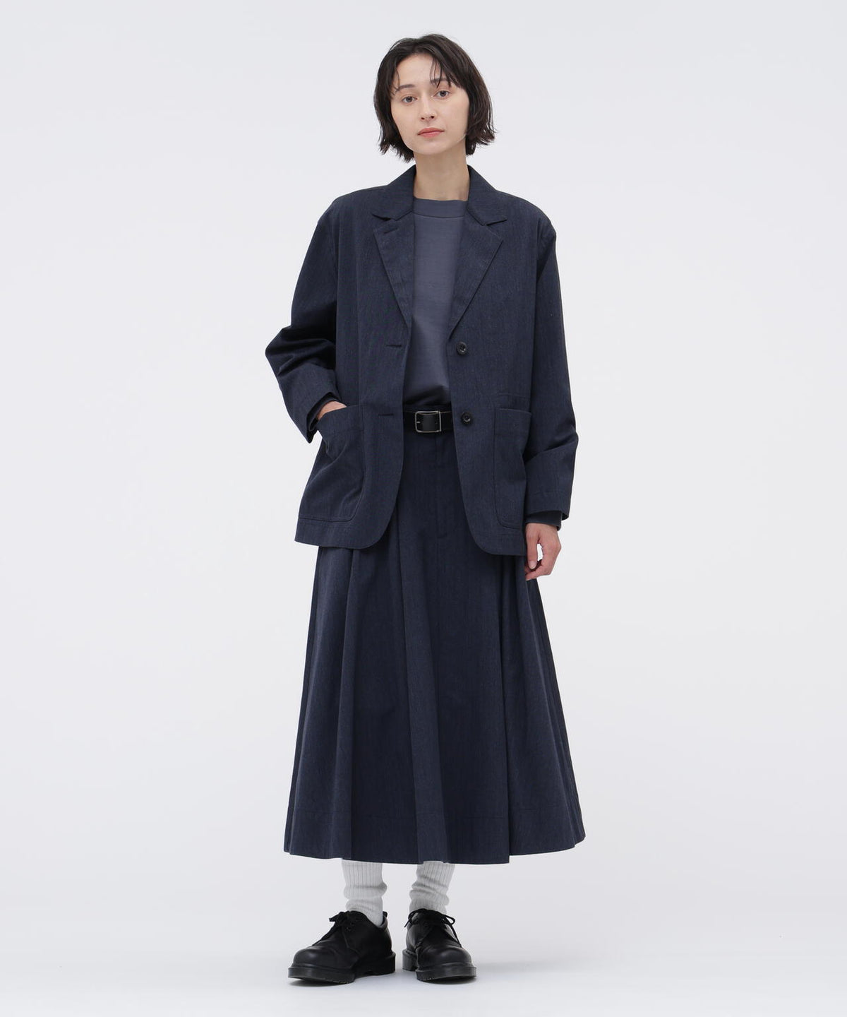 WOOL COTTON TWILL JACKET