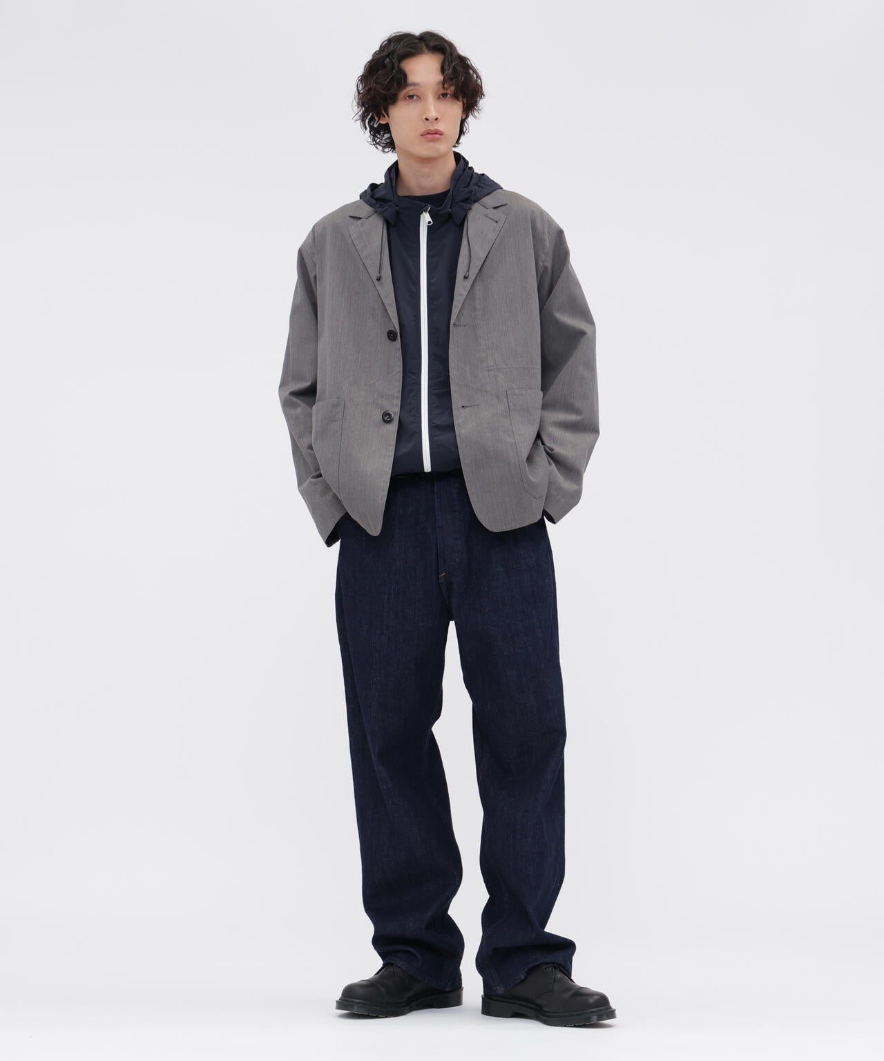 MHL. UTILITY WEAR LIGHTWEIGHT NYLON POPLIN BLOUSON | MARGARET
