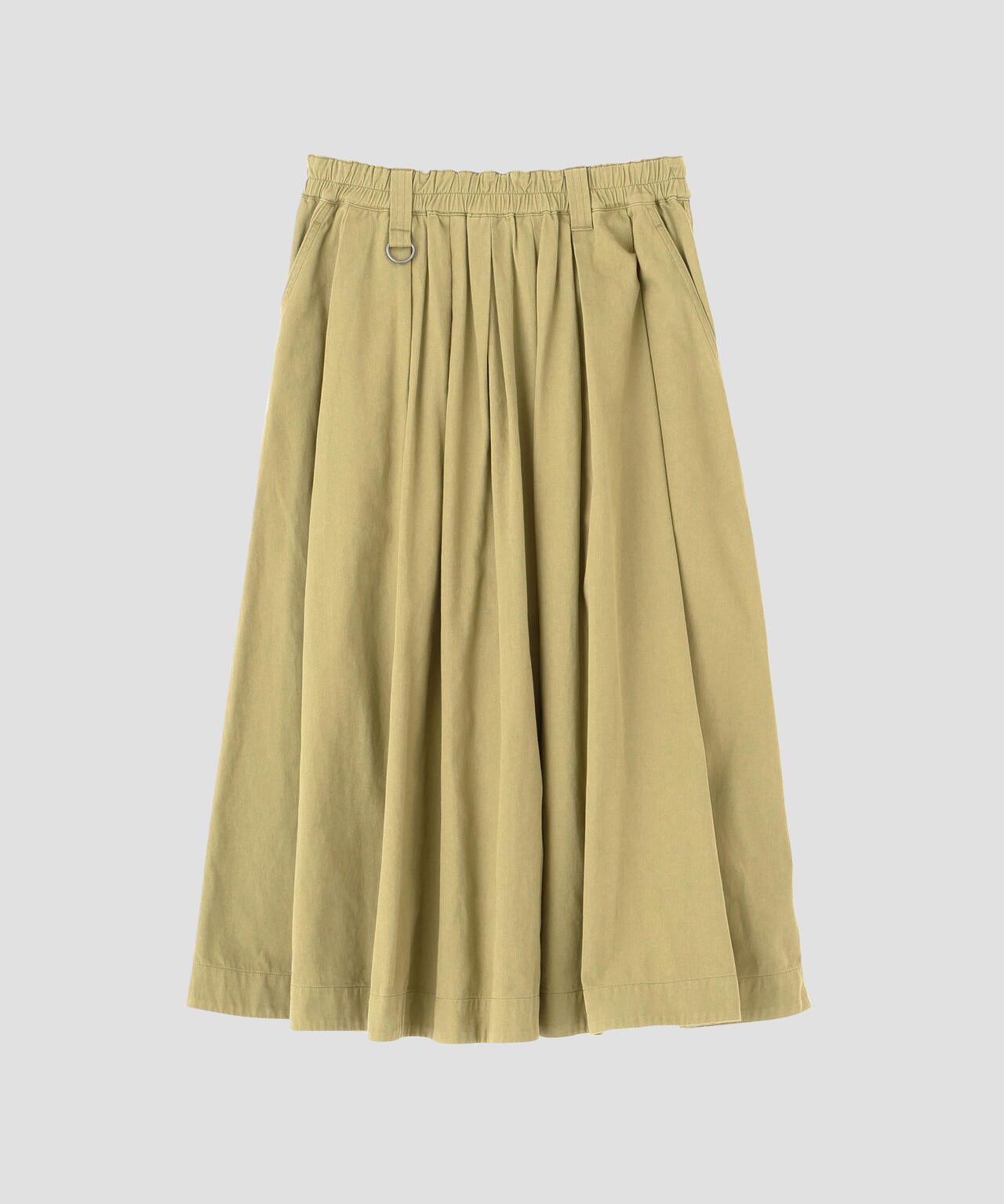 FINE COTTON CHINO TWILL SKIRT