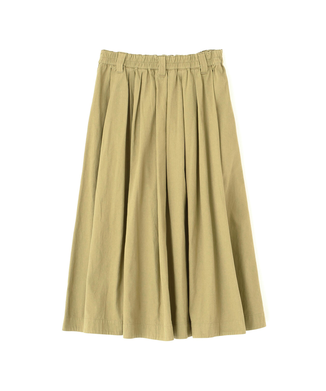 FINE COTTON CHINO TWILL SKIRT
