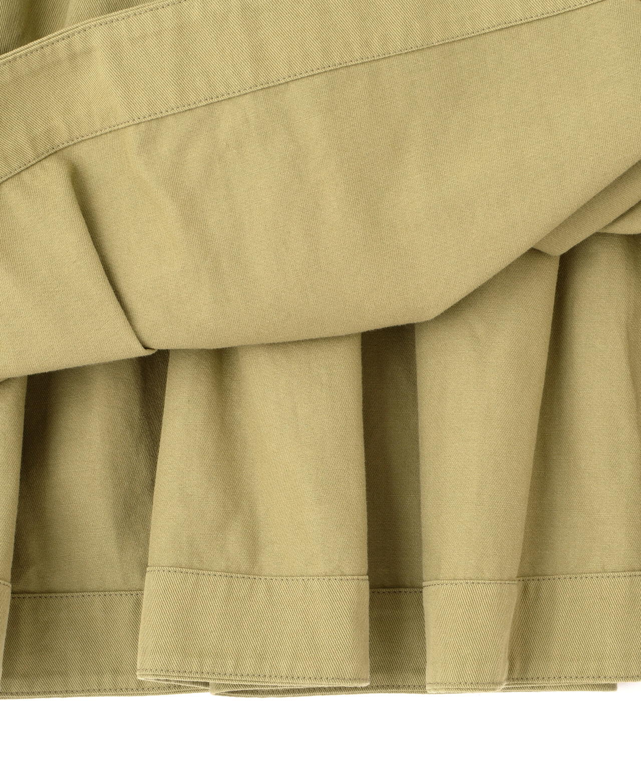 FINE COTTON CHINO TWILL SKIRT