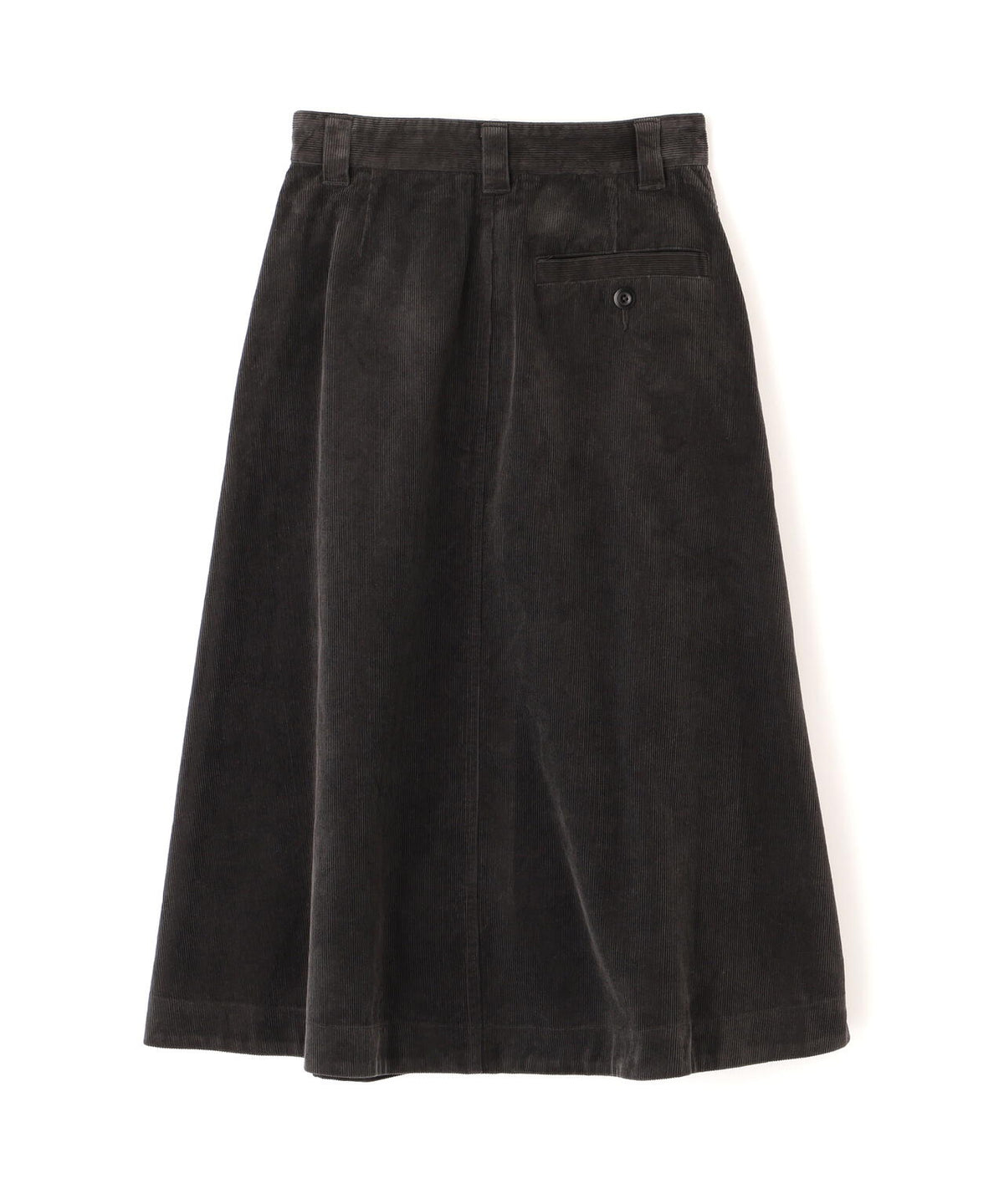 DRY COTTON NEEDLECORD SKIRT