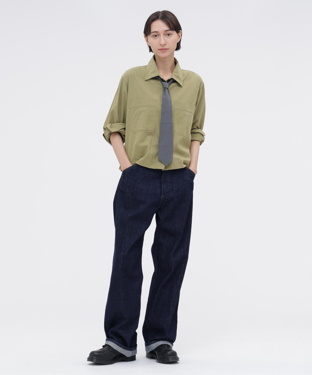 パンツ CANTON / selvedge denim pants CANTON DENIM TROUSERS | MARGARET HOWELL（マーガレット・ハウエル