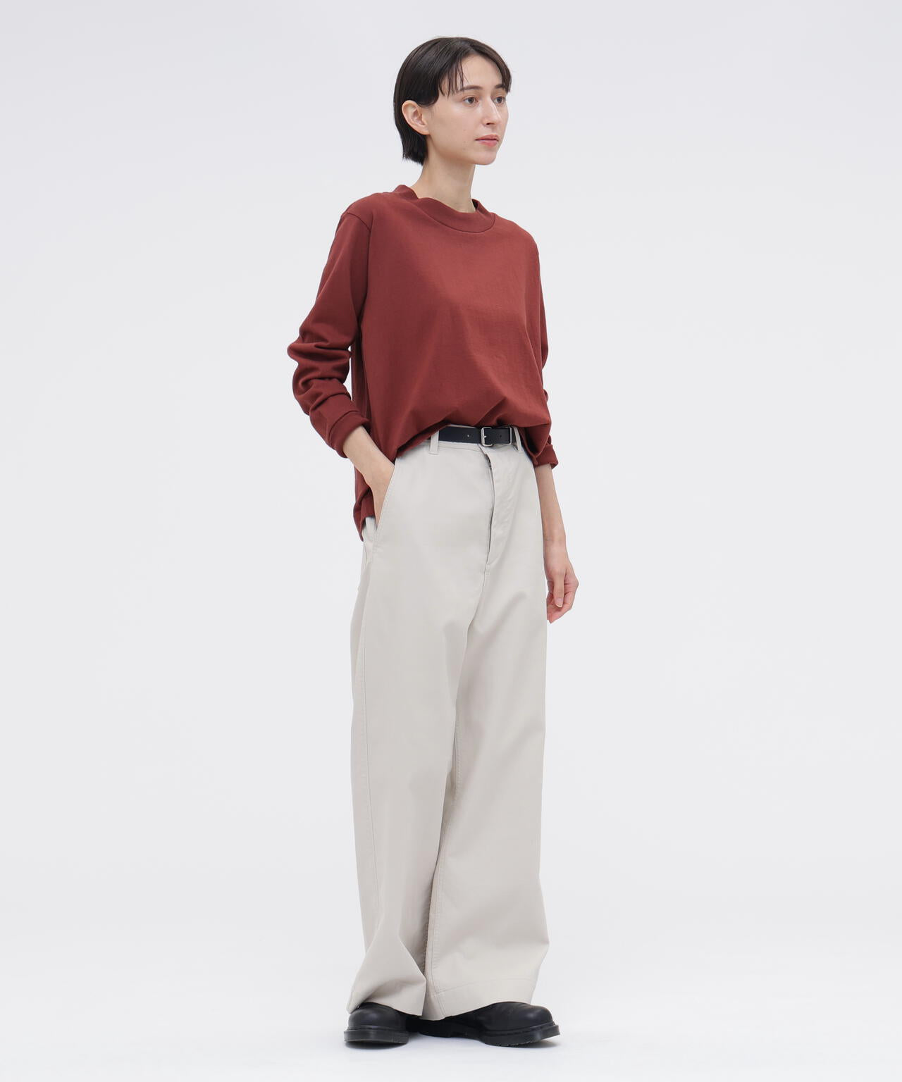 JAPANESE DENSE COTTON TROUSERS | MARGARET HOWELL（マーガレット