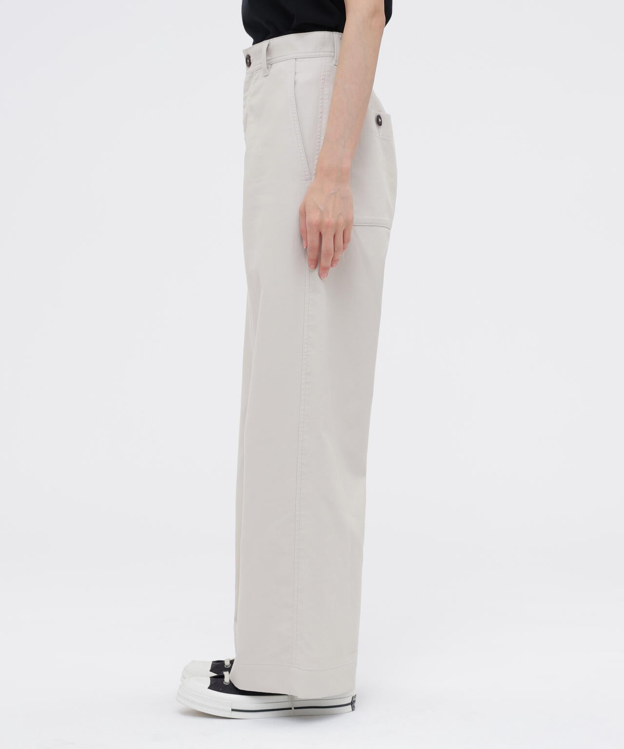 JAPANESE DENSE COTTON TROUSERS | MARGARET HOWELL（マーガレット