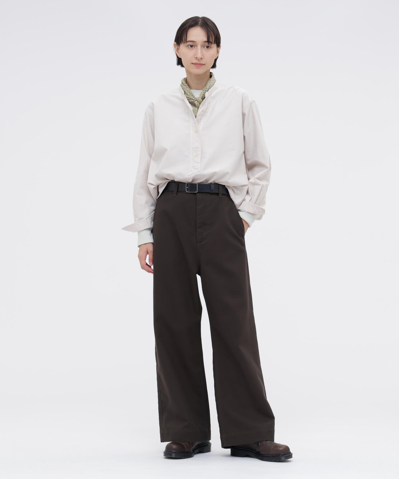 JAPANESE DENSE COTTON TROUSERS | MARGARET HOWELL(マーガレット JAPANESE DENSE COTTON TROUSERS | MARGARET HOWELL(マーガレット