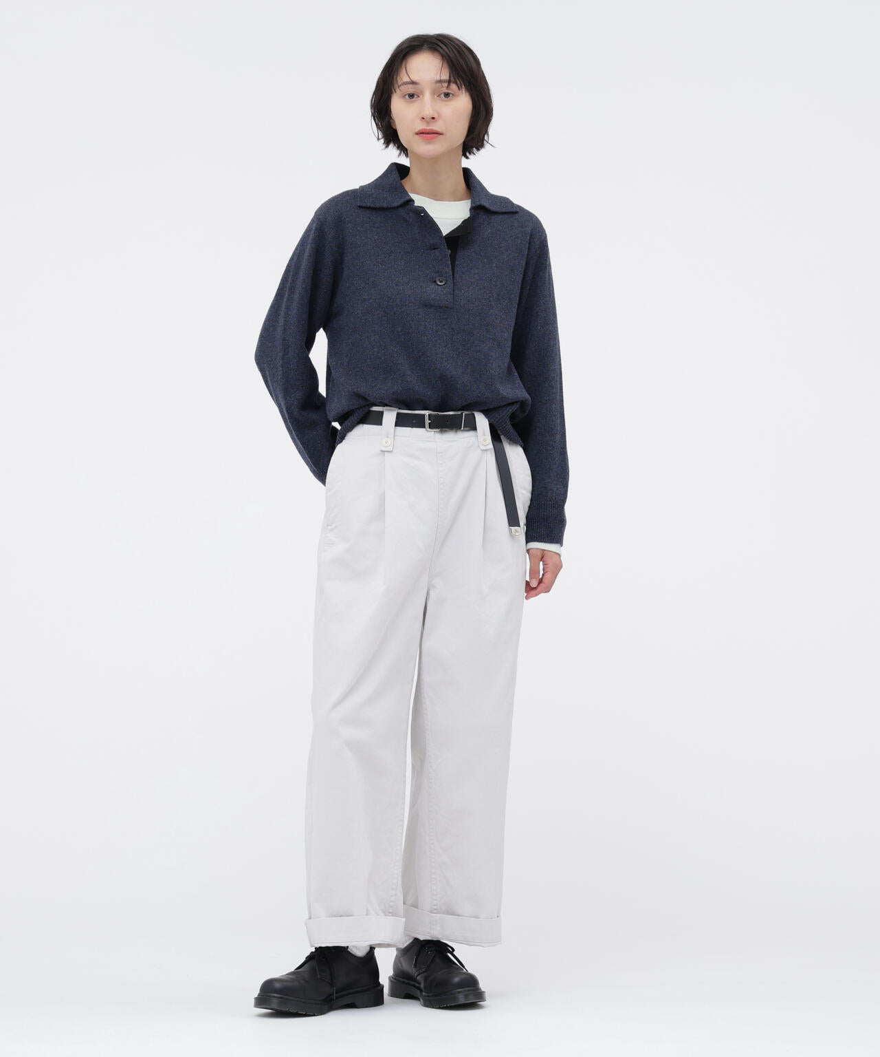 ORGANIC COTTON CHINO TWILL TROUSERS | MARGARET HOWELL