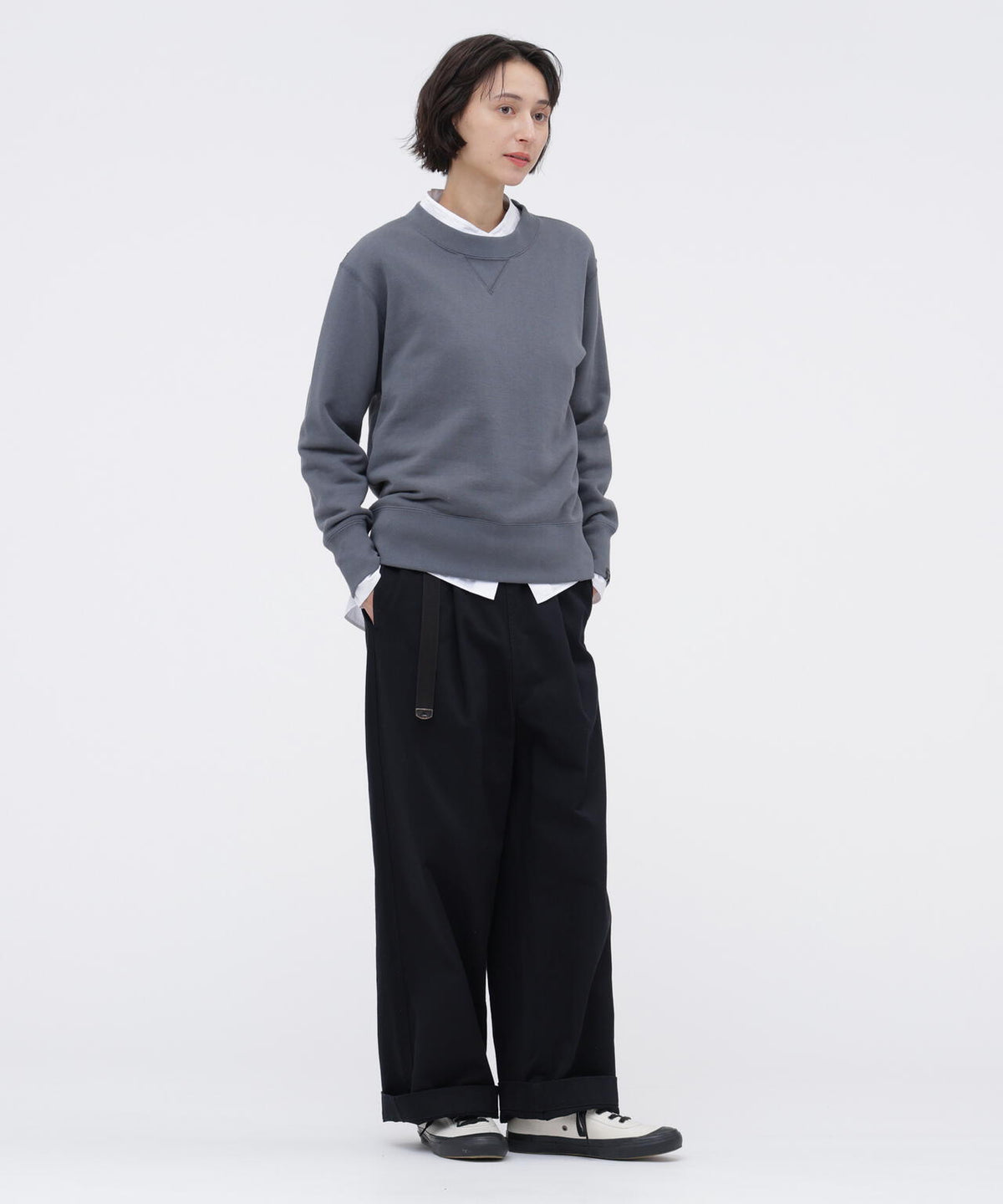 ORGANIC COTTON CHINO TWILL TROUSERS
