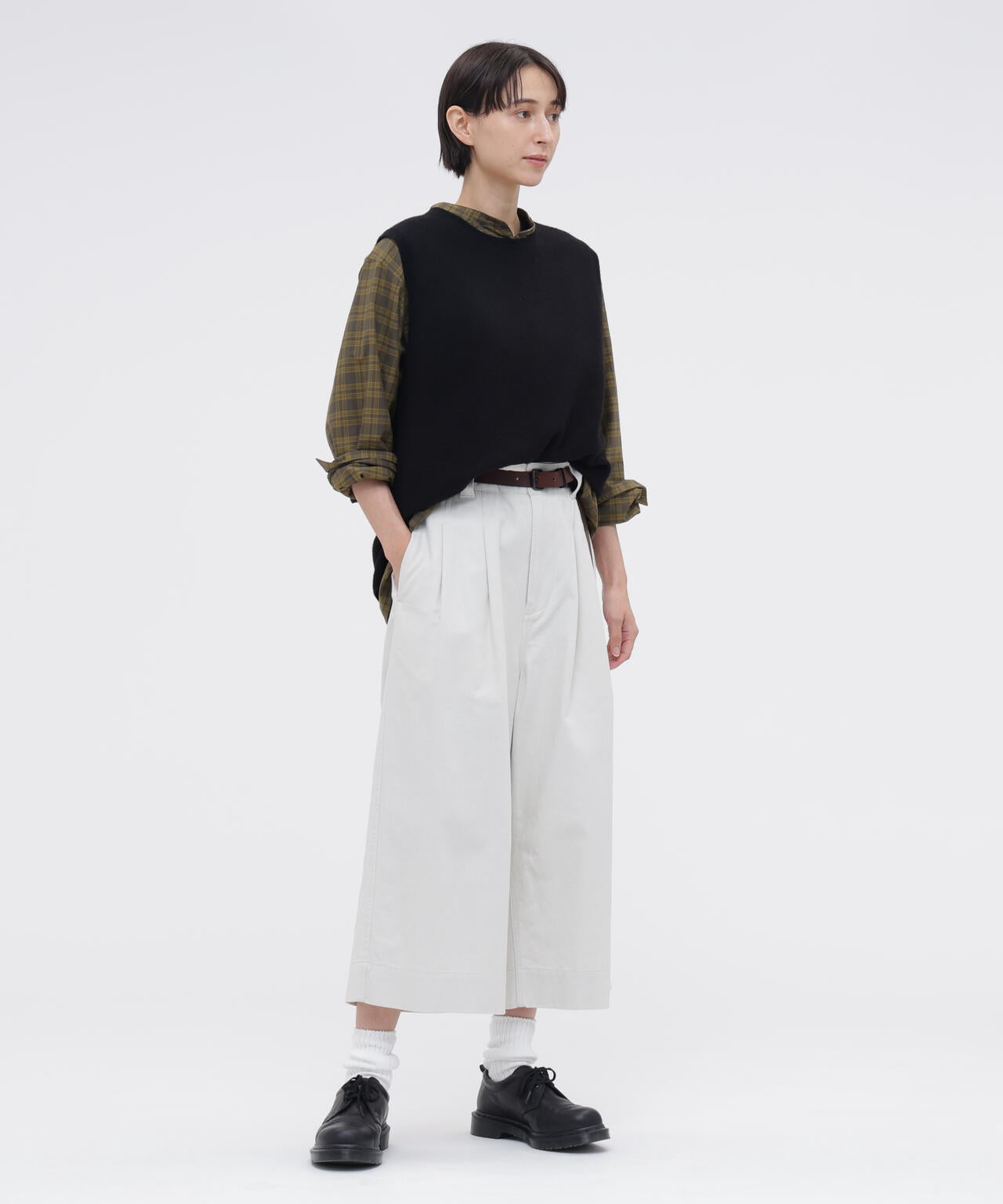 RECYCLE COTTON DRILL TROUSERS | MARGARET HOWELL（マーガレット