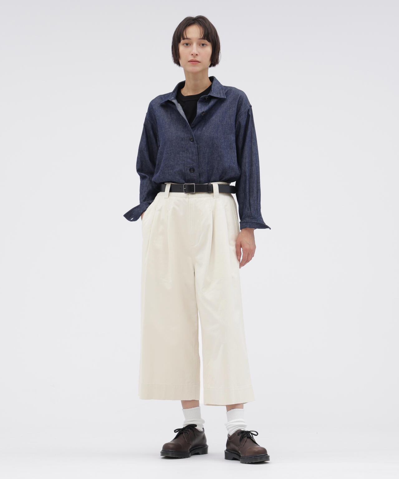 RECYCLE COTTON DRILL TROUSERS | MARGARET HOWELL（マーガレット