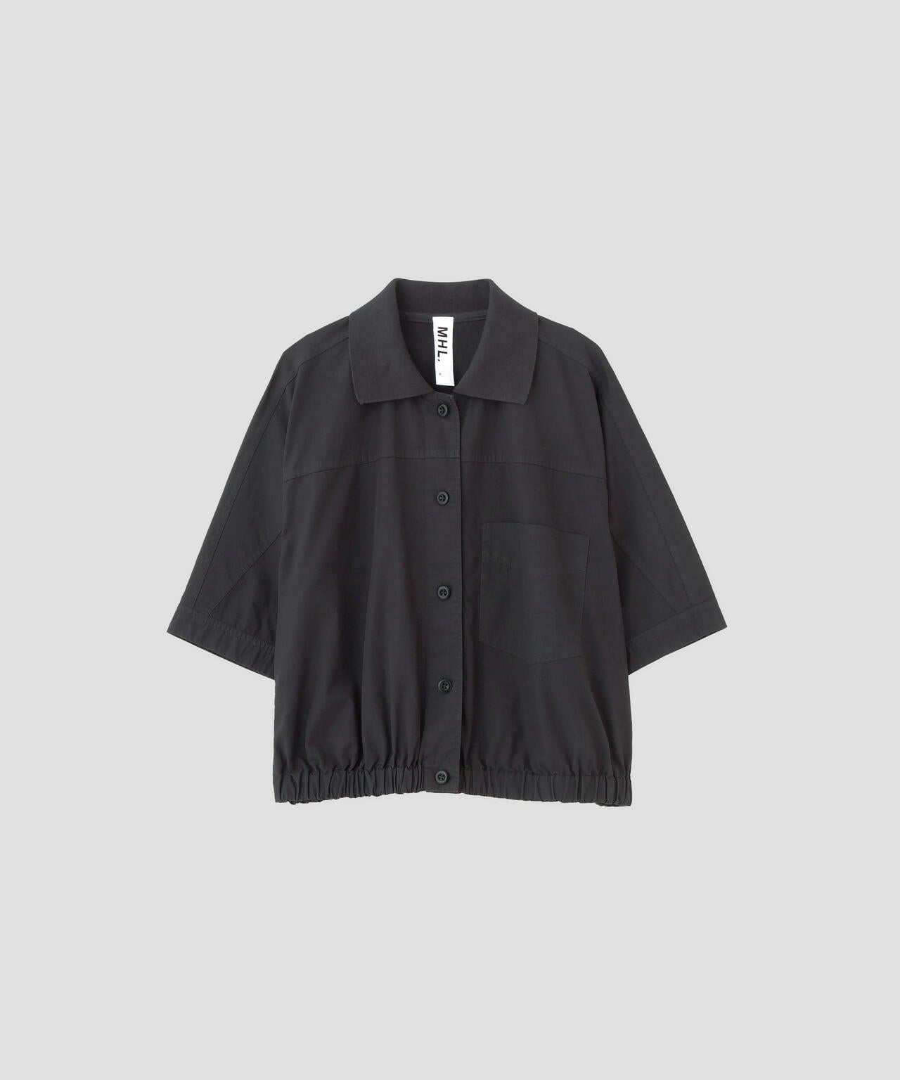 GARMENT DYED COTTON POPLIN SHIRT | MARGARET HOWELL（マーガレット