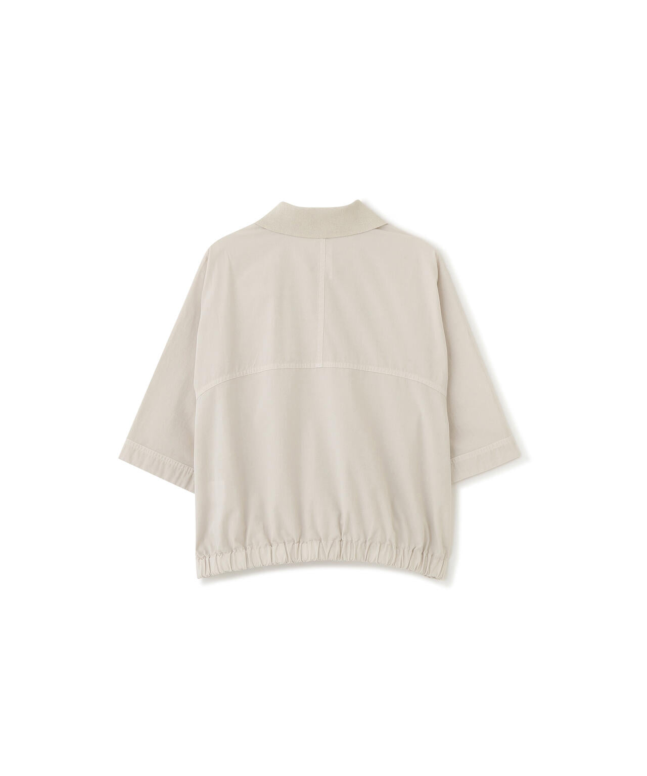 GARMENT DYED COTTON POPLIN SHIRT