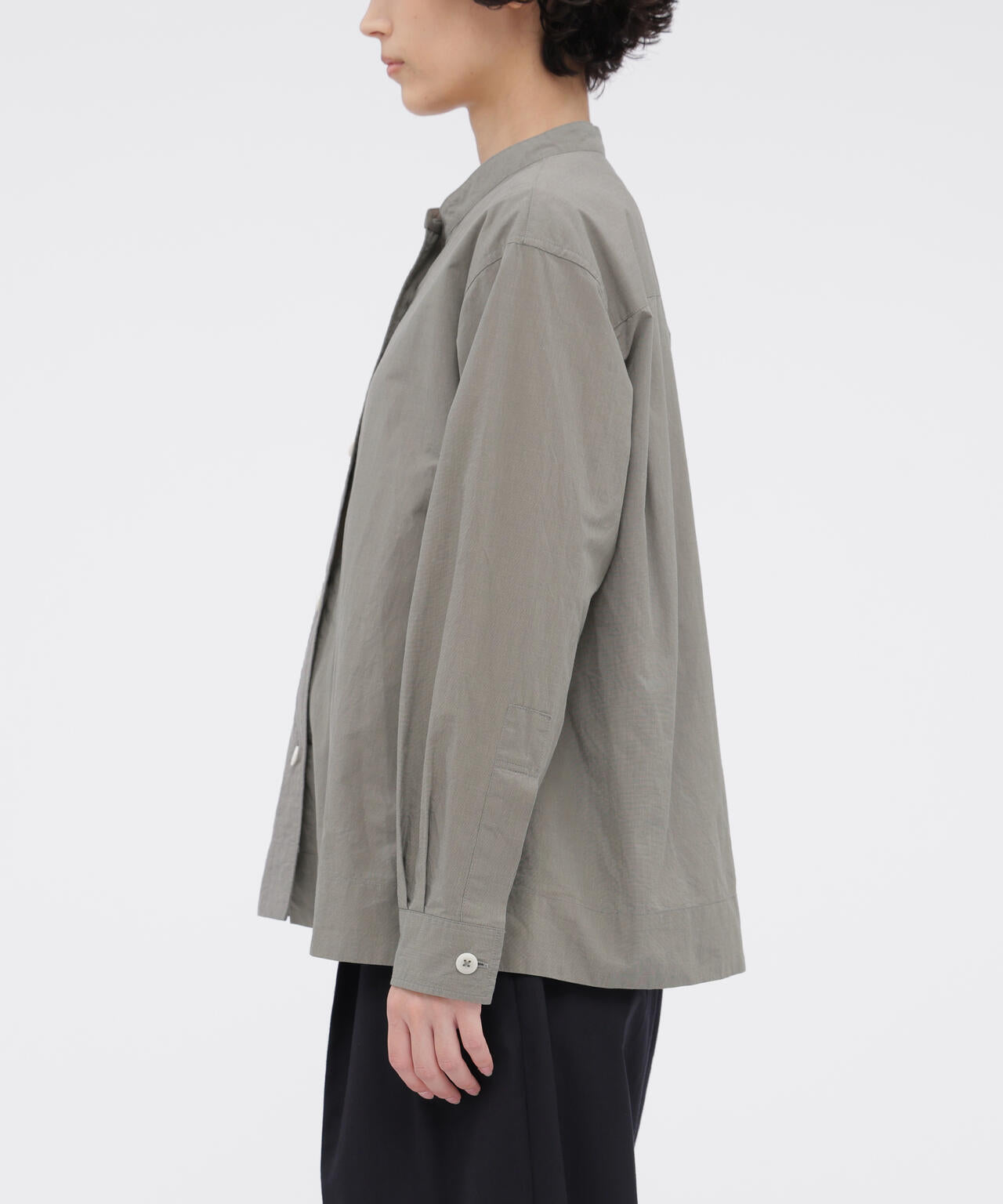 END ON END WEAVE COTTON SHIRT | MARGARET HOWELL（マーガレット