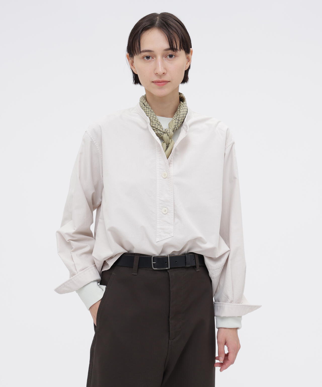 SOFT HOPSACK SHIRT | MARGARET HOWELL（マーガレット・ハウエル
