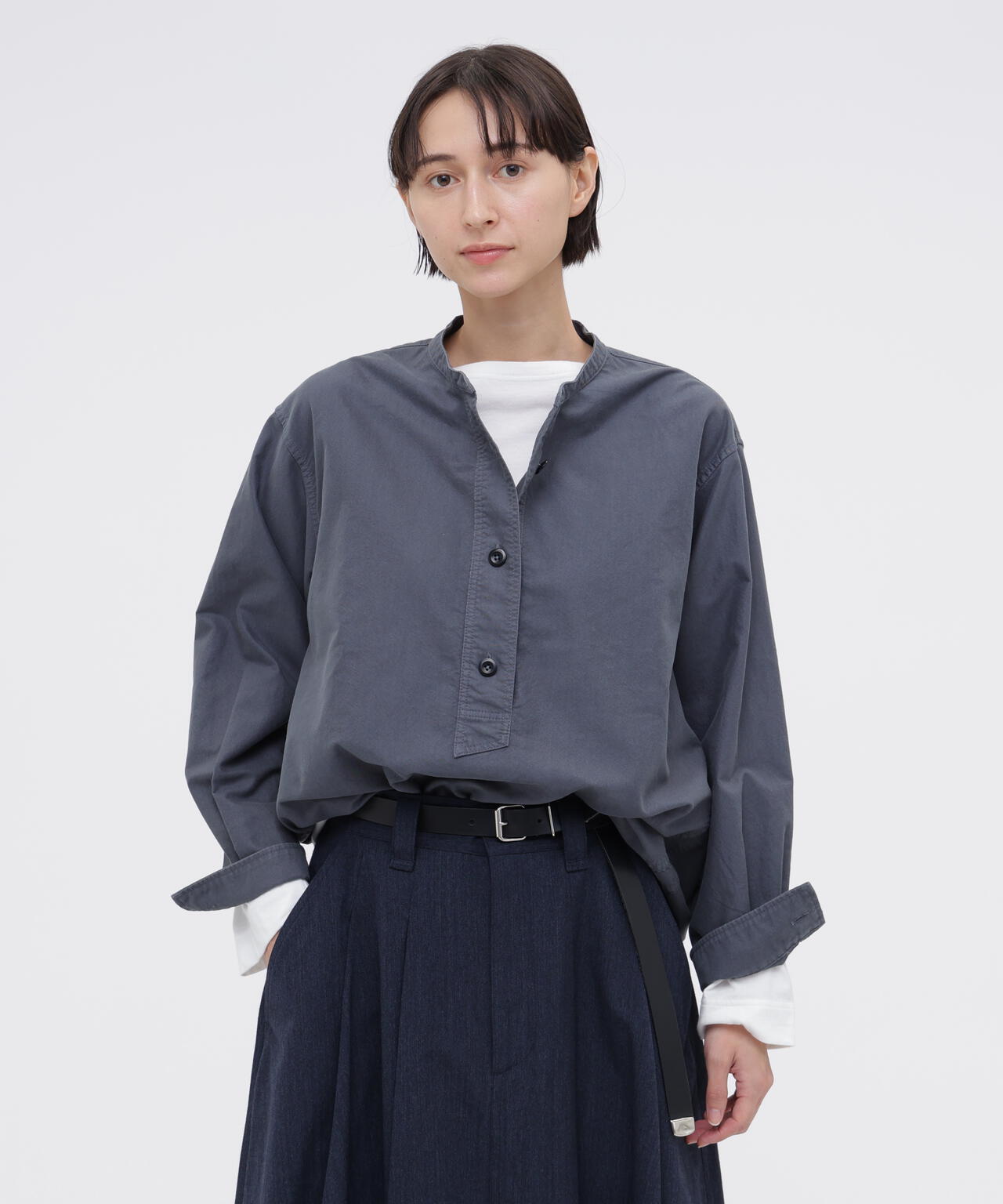 SOFT HOPSACK SHIRT | MARGARET HOWELL（マーガレット・ハウエル