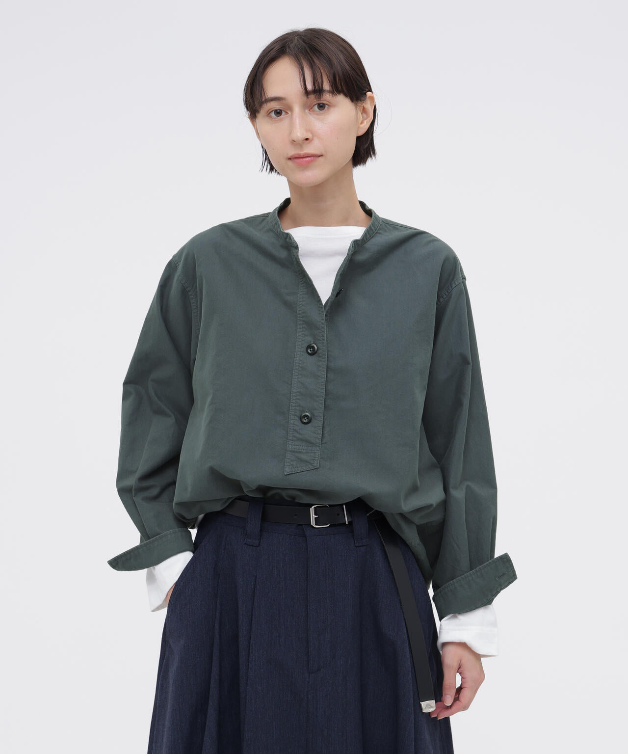 SOFT HOPSACK SHIRT