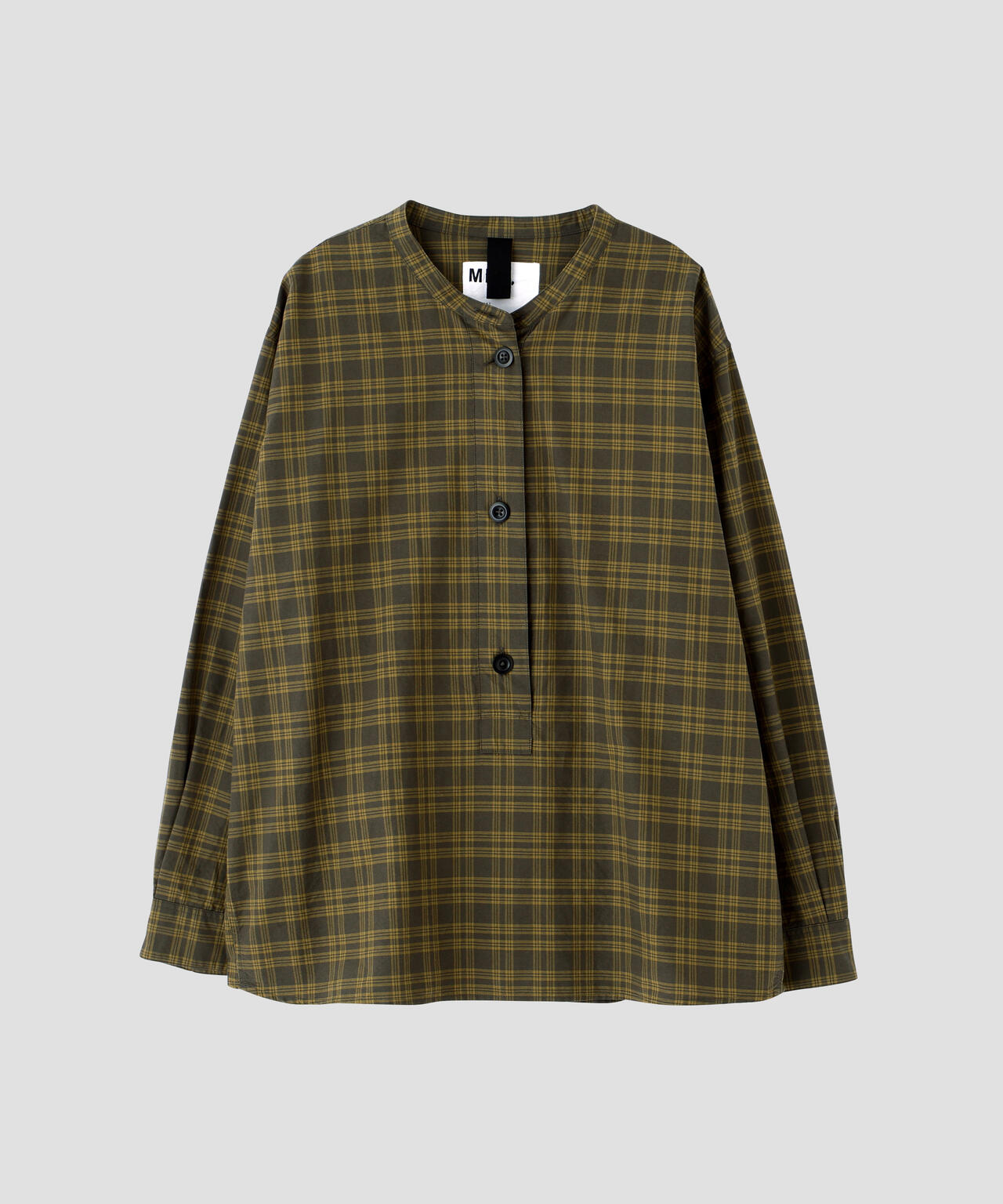 TONAL COTTON CHECK SHIRT | MARGARET HOWELL（マーガレット・ハウエル