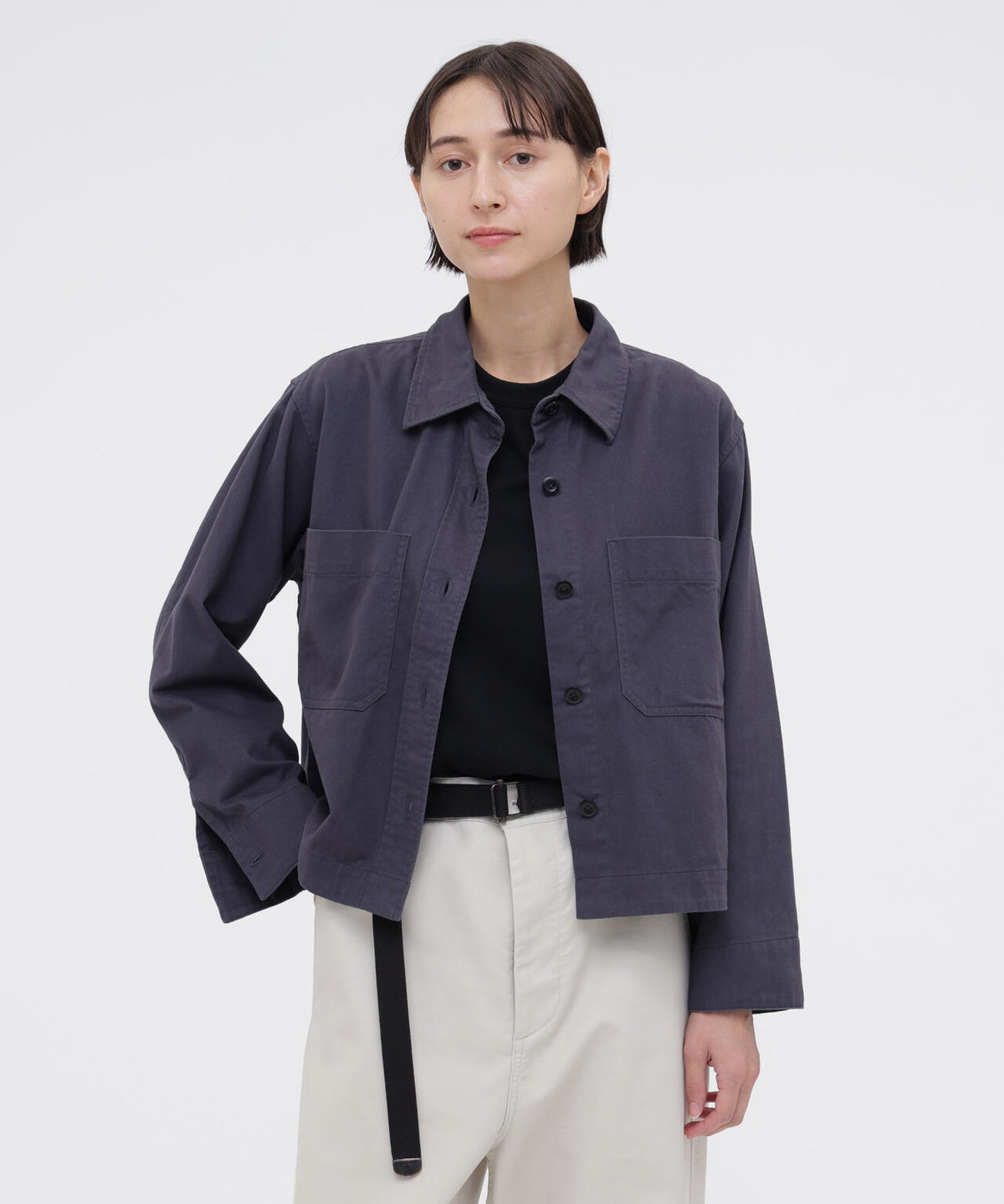 FINE COTTON CHINO TWILL SHIRT