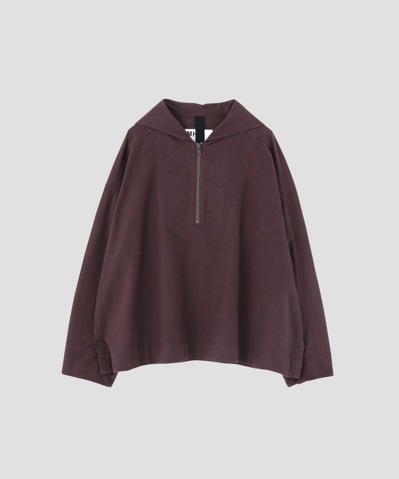 COMPACT BRUSHED COTTON SHIRT | MARGARET HOWELL（マーガレット