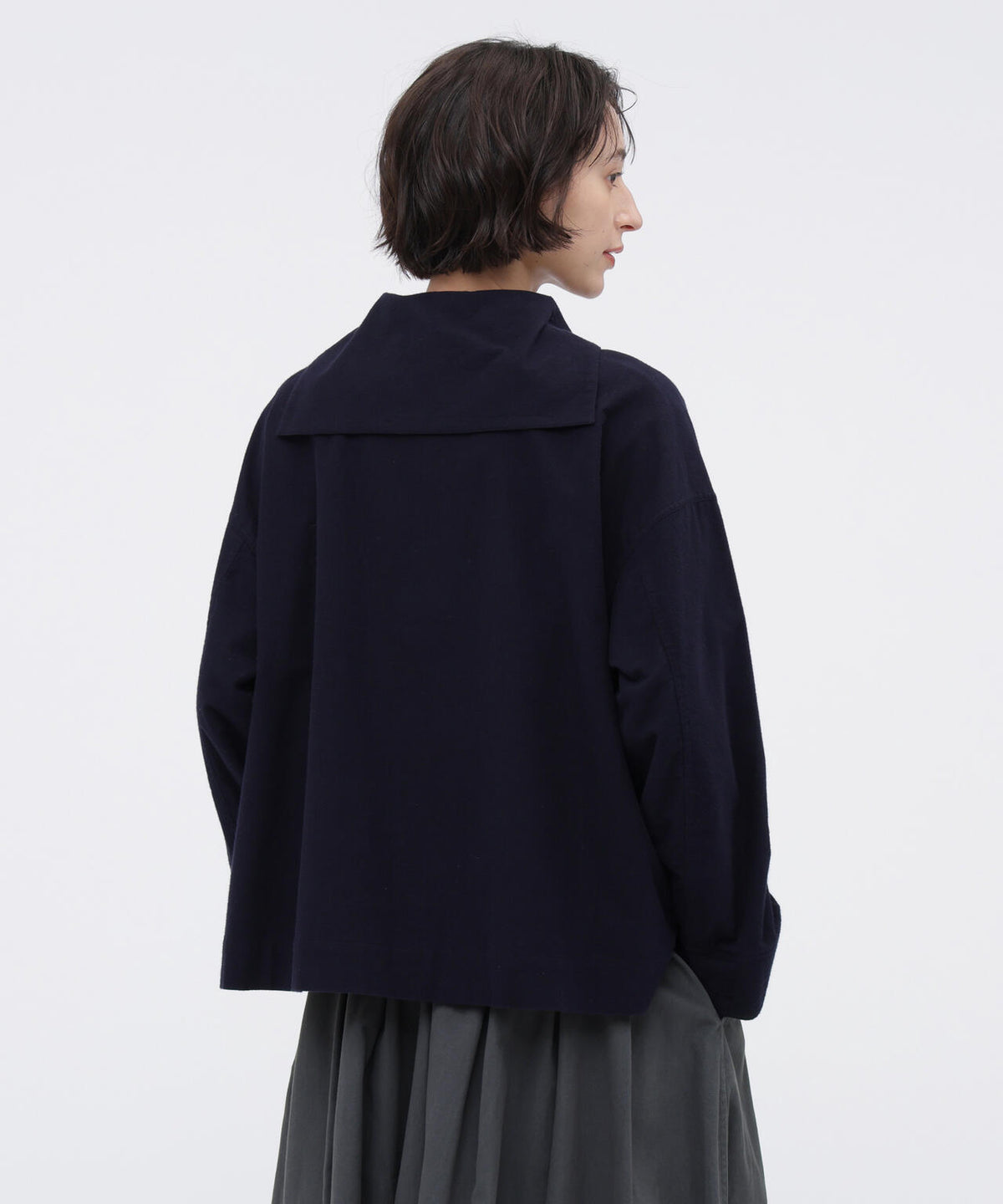 COMPACT BRUSHED COTTON SHIRT