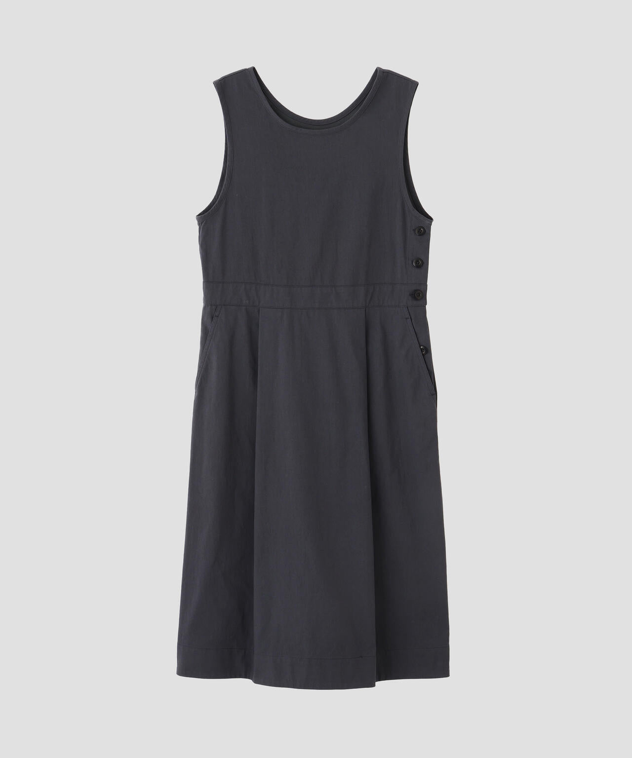 COTTON NYLON TWILL DRESS | MARGARET HOWELL（マーガレット・ハウエル