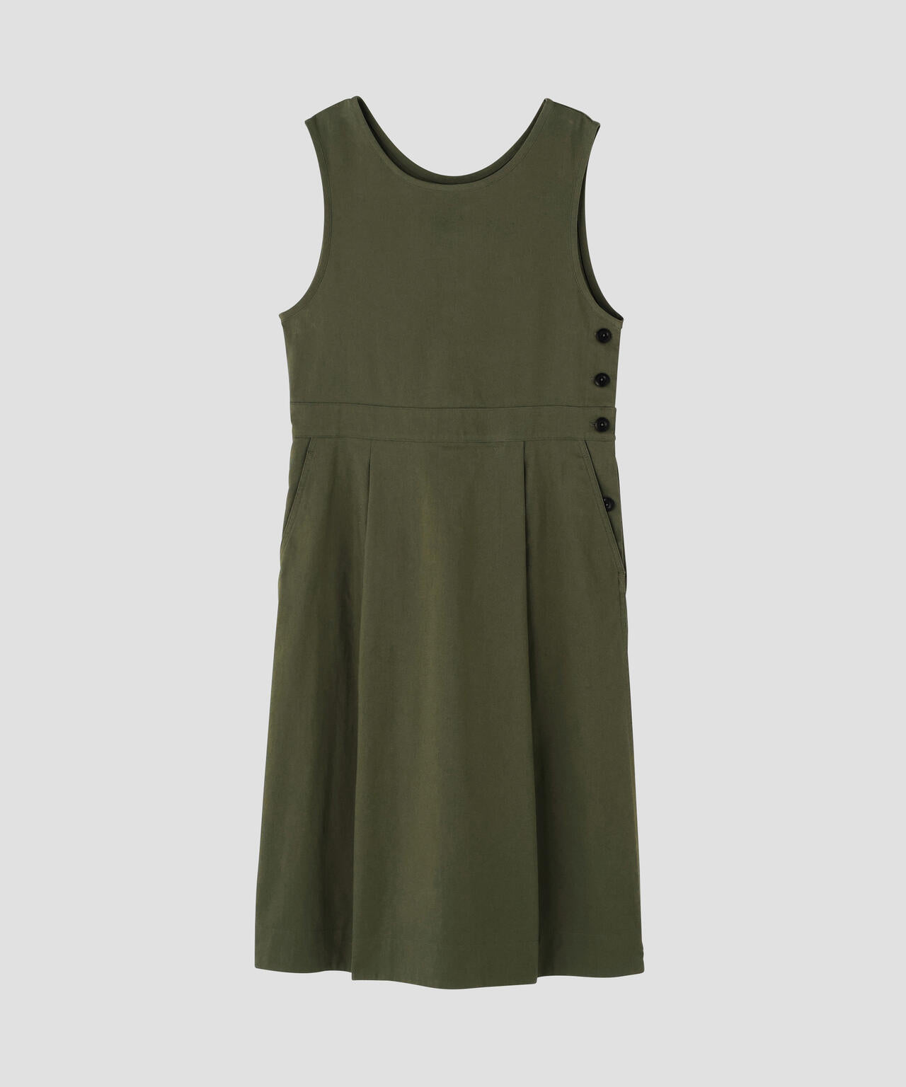 COTTON NYLON TWILL DRESS | MARGARET HOWELL（マーガレット・ハウエル