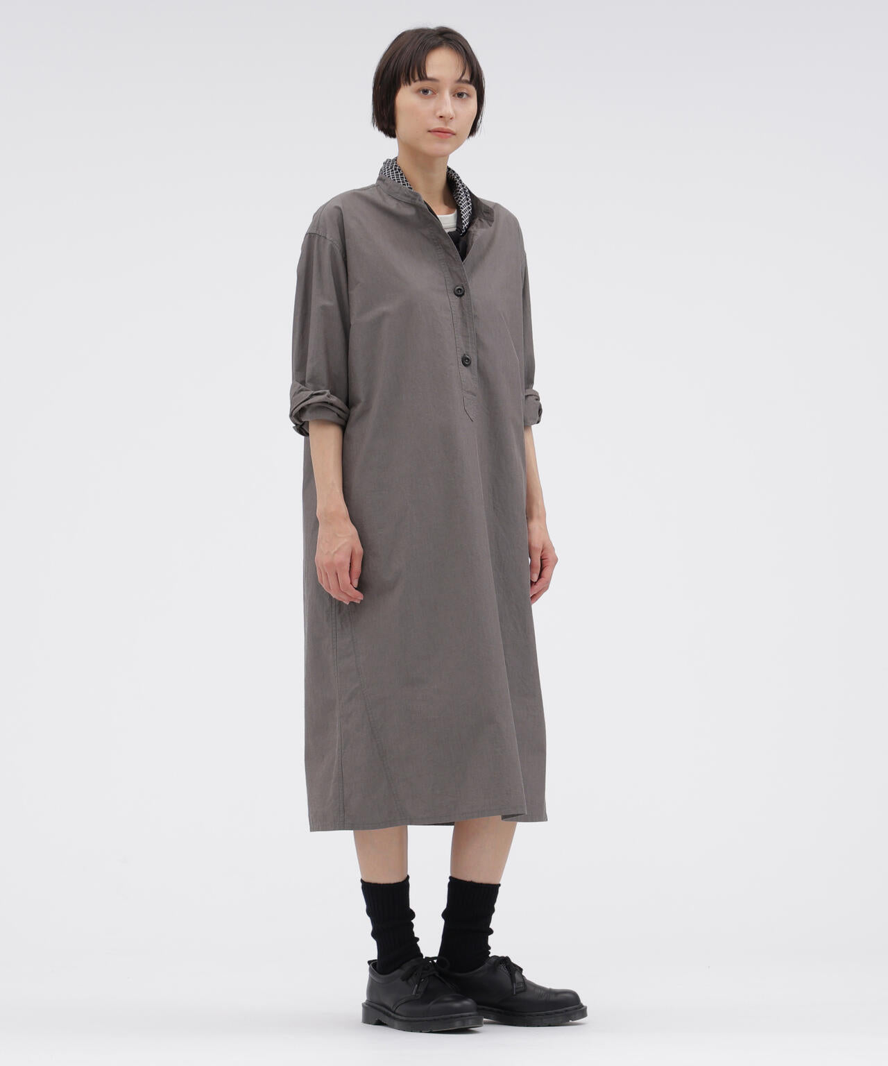 END ON END WEAVE COTTON DRESS | MARGARET HOWELL（マーガレット