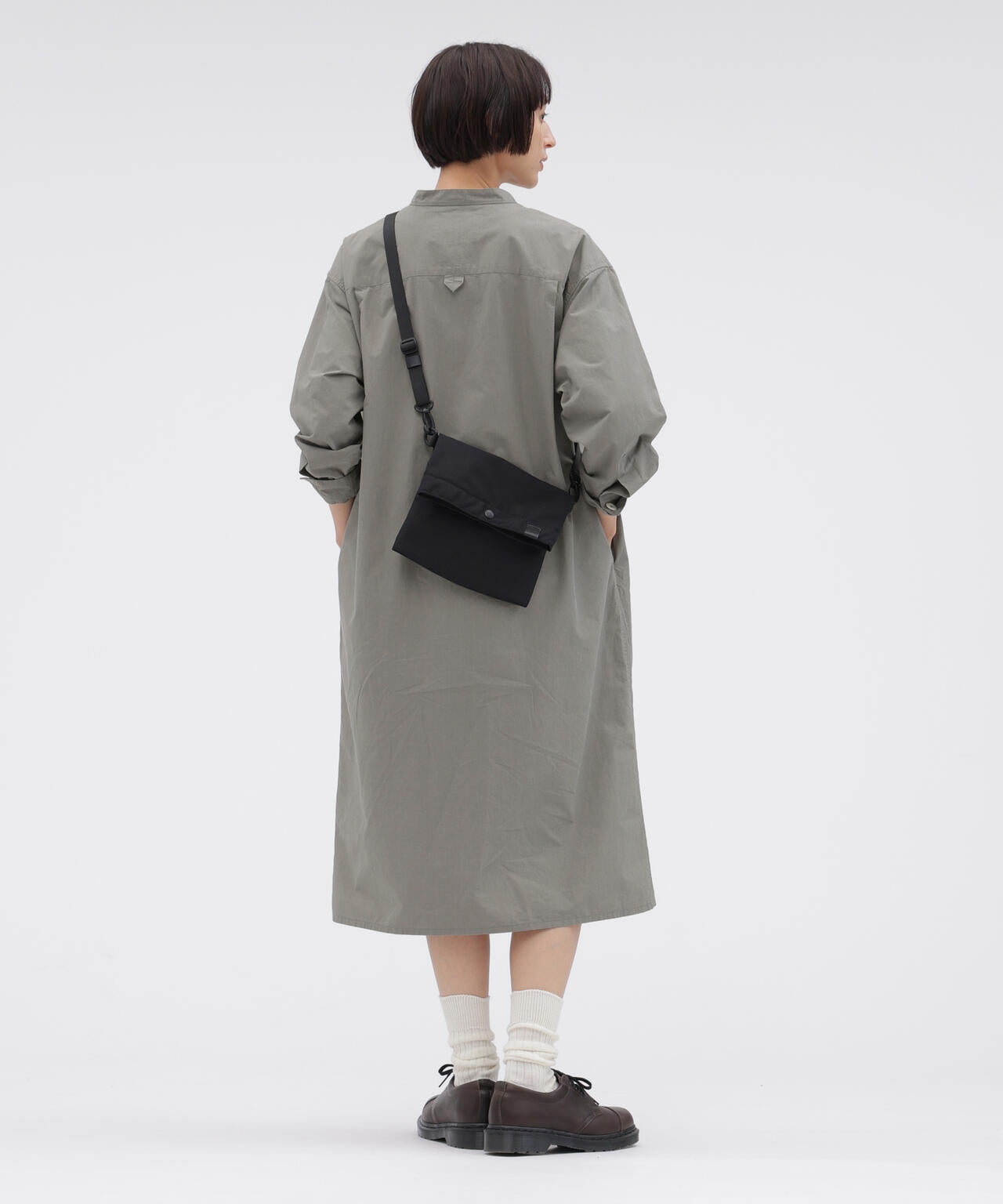 マーガレットハウエル FINE END ON END COTTON （L） END ON END WEAVE COTTON DRESS | MARGARET HOWELL（マーガレット