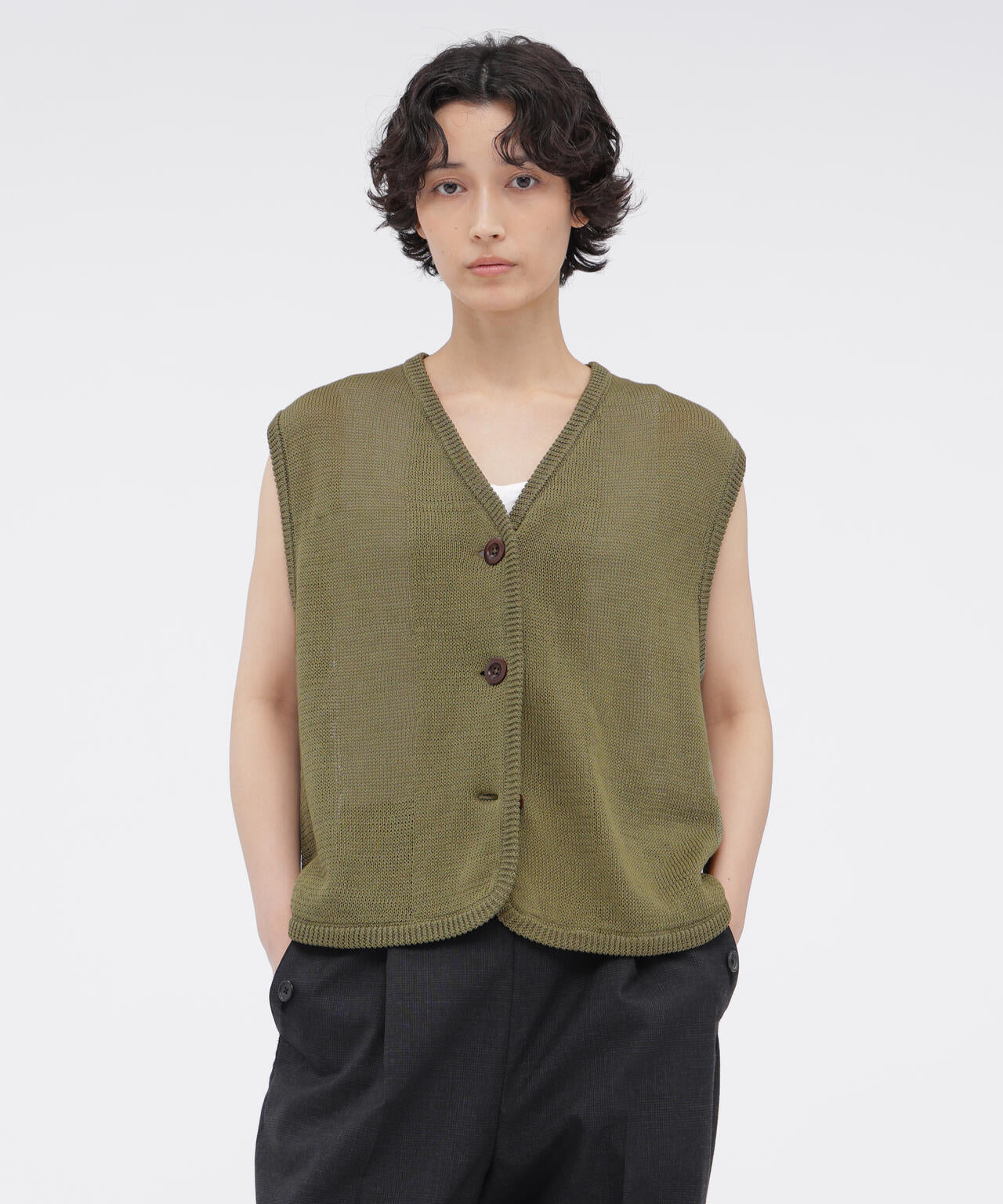COATED COTTON KNITWEAR | MARGARET HOWELL（マーガレット・ハウエル
