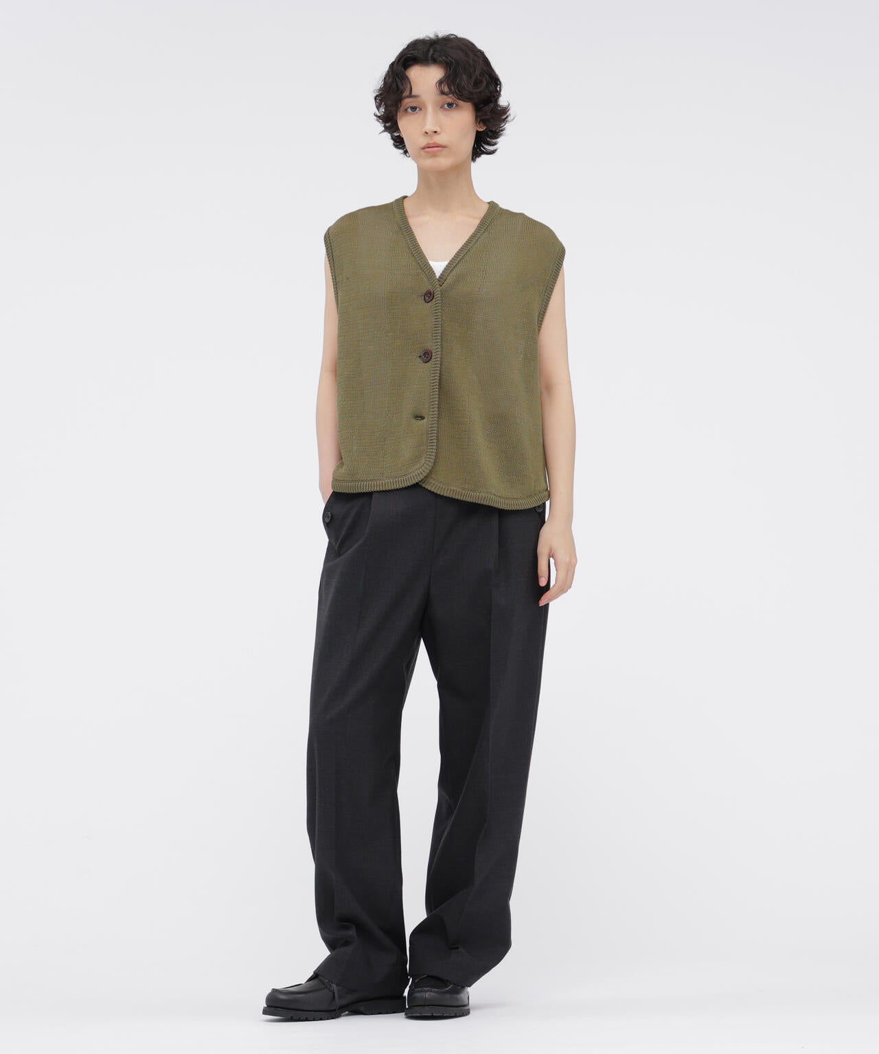 COATED COTTON KNITWEAR | MARGARET HOWELL（マーガレット・ハウエル